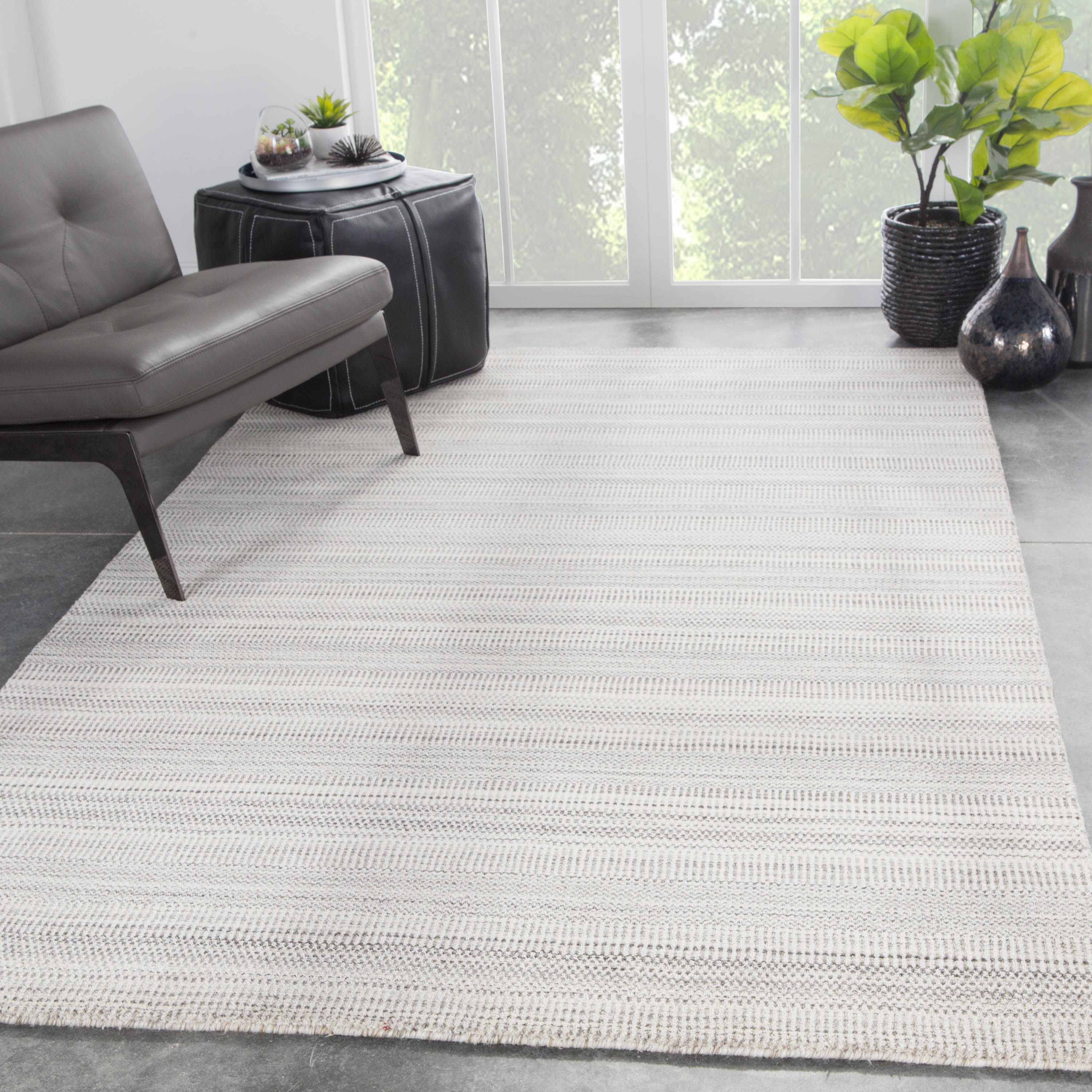 Minuit Handmade Geometric Beige Gray Area Rug、mySite、gigharbornorthrealestate