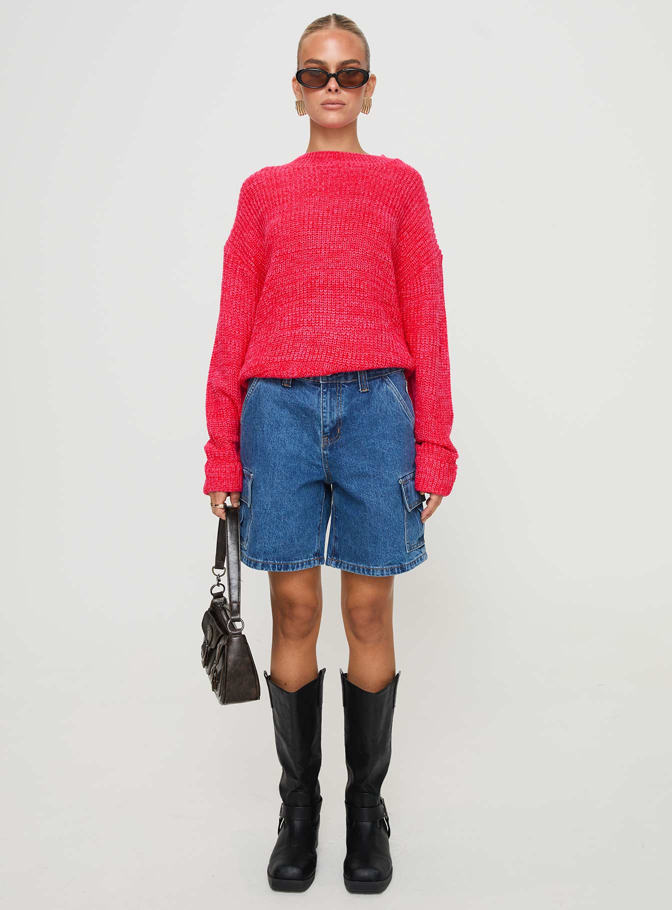 Bae Sweater Pink/ Red、mySite、solidvoid