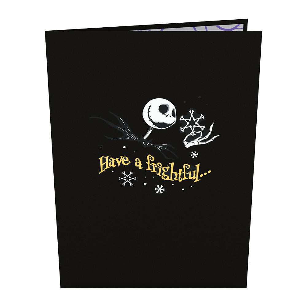 Disney Tim Burton's The Nightmare Before Christmas Frightful Christmas Pop-Up Card、mySite、solidvoid