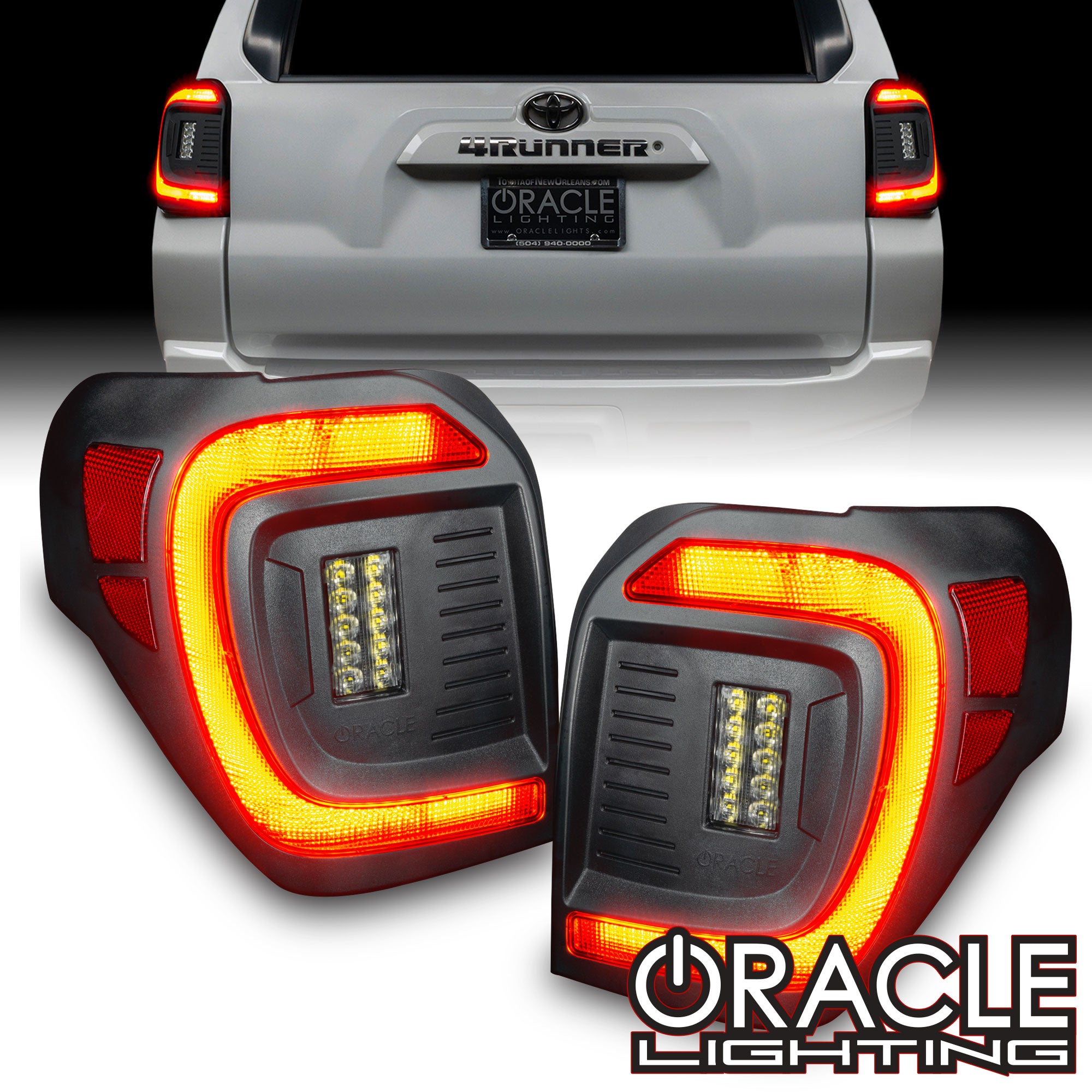 ORACLE Lighting Flush Style (Lensless) LED Tail Lights for 2014-2024 Toyota 4Runner、mySite、nflplayoffbracketp