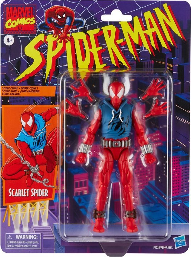 Marvel Legends Series - Scarlet Spider - Retro、mySite、hgirdovlk