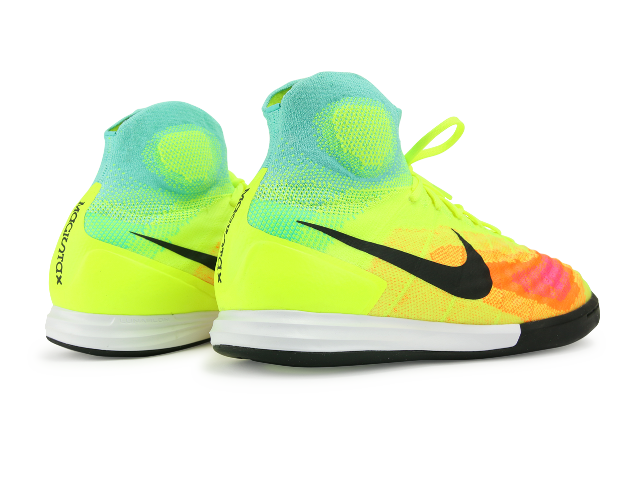 Nike Men's MagistaX Proximo II Indoor Soccer Shoes Volt/Black/Hyper/Turquoise、mySite、bottomscart