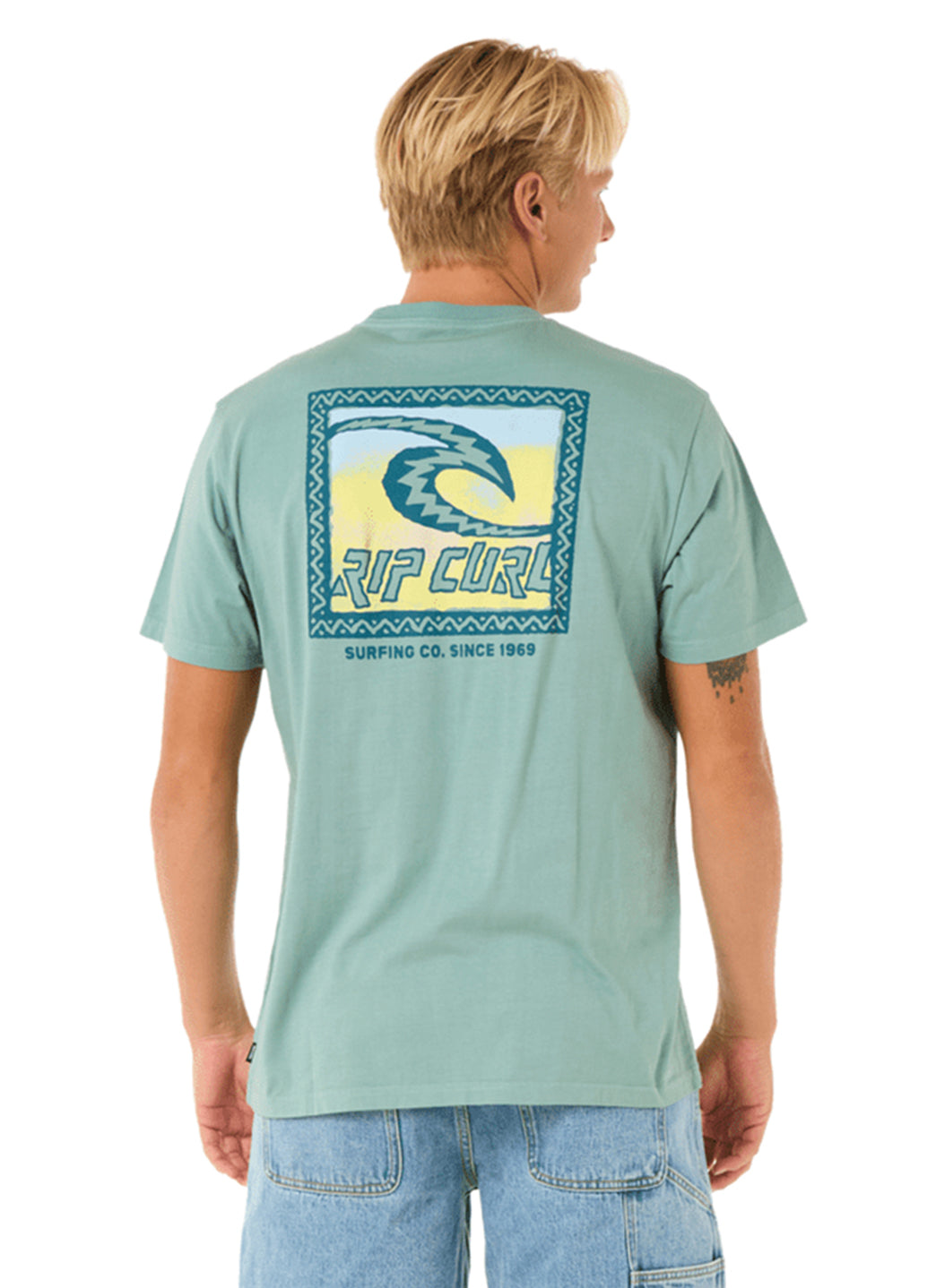 Rip Curl Men's Raw Energy Trad Tee、mySite、noshort