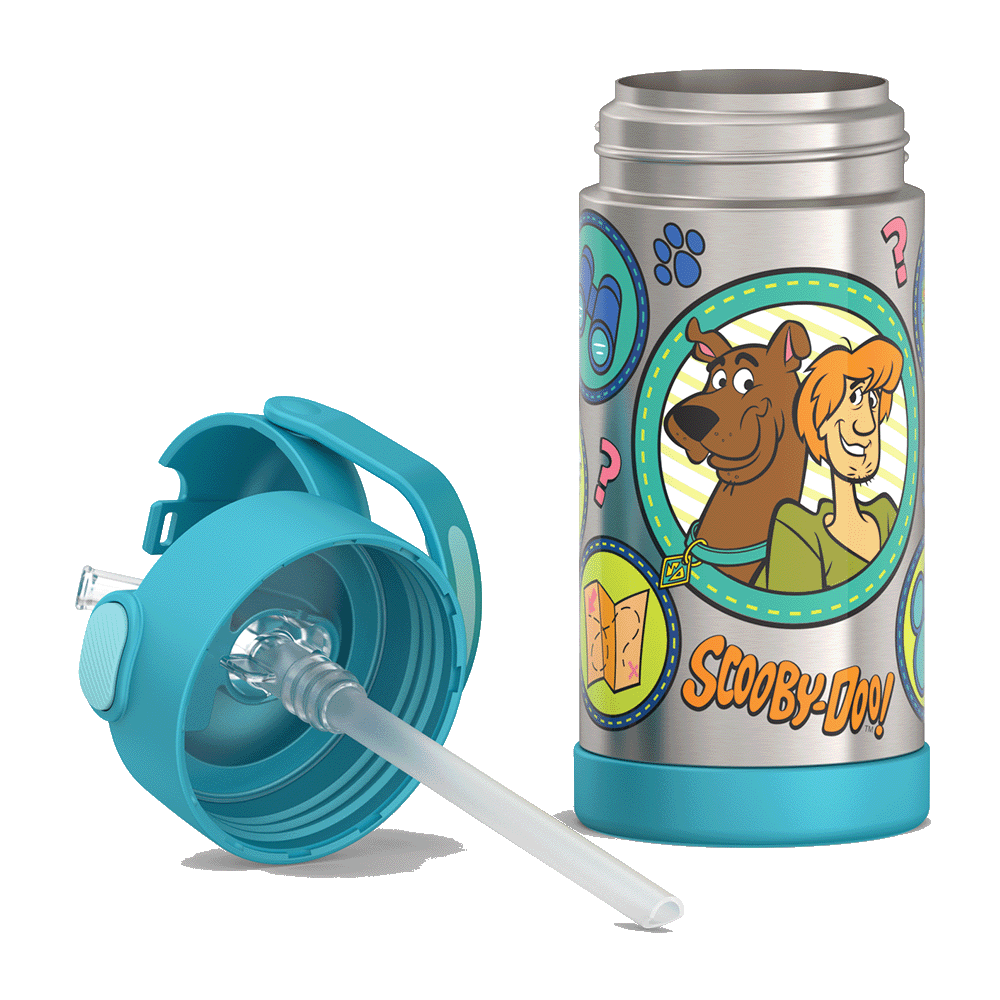 12oz FUNTAINER® WATER BOTTLE SCOOBY-DOO、mySite、noshort