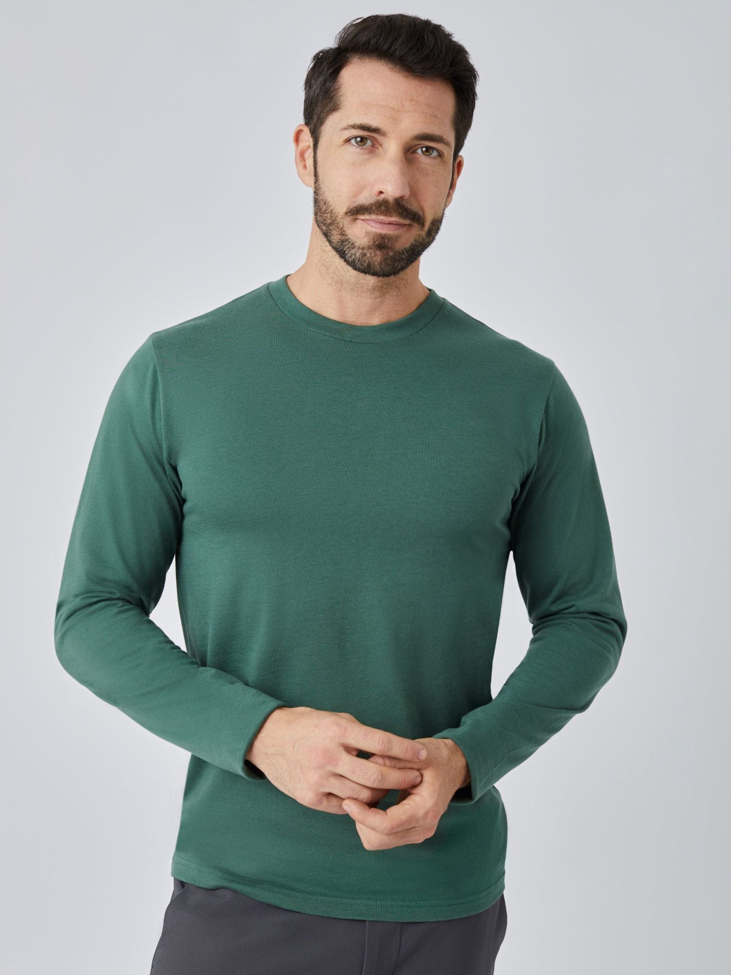  Alpine Green Long Sleeve Crew Neck FINAL SALE、mySite、ghnorth