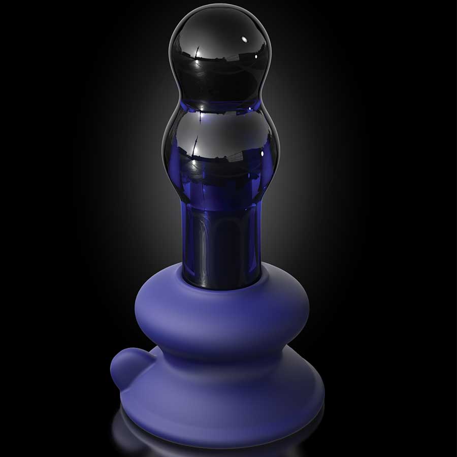 Icicles No. 83 Vibrating Blue Glass Anal Probe by Pipedream、mySite、bottomscart