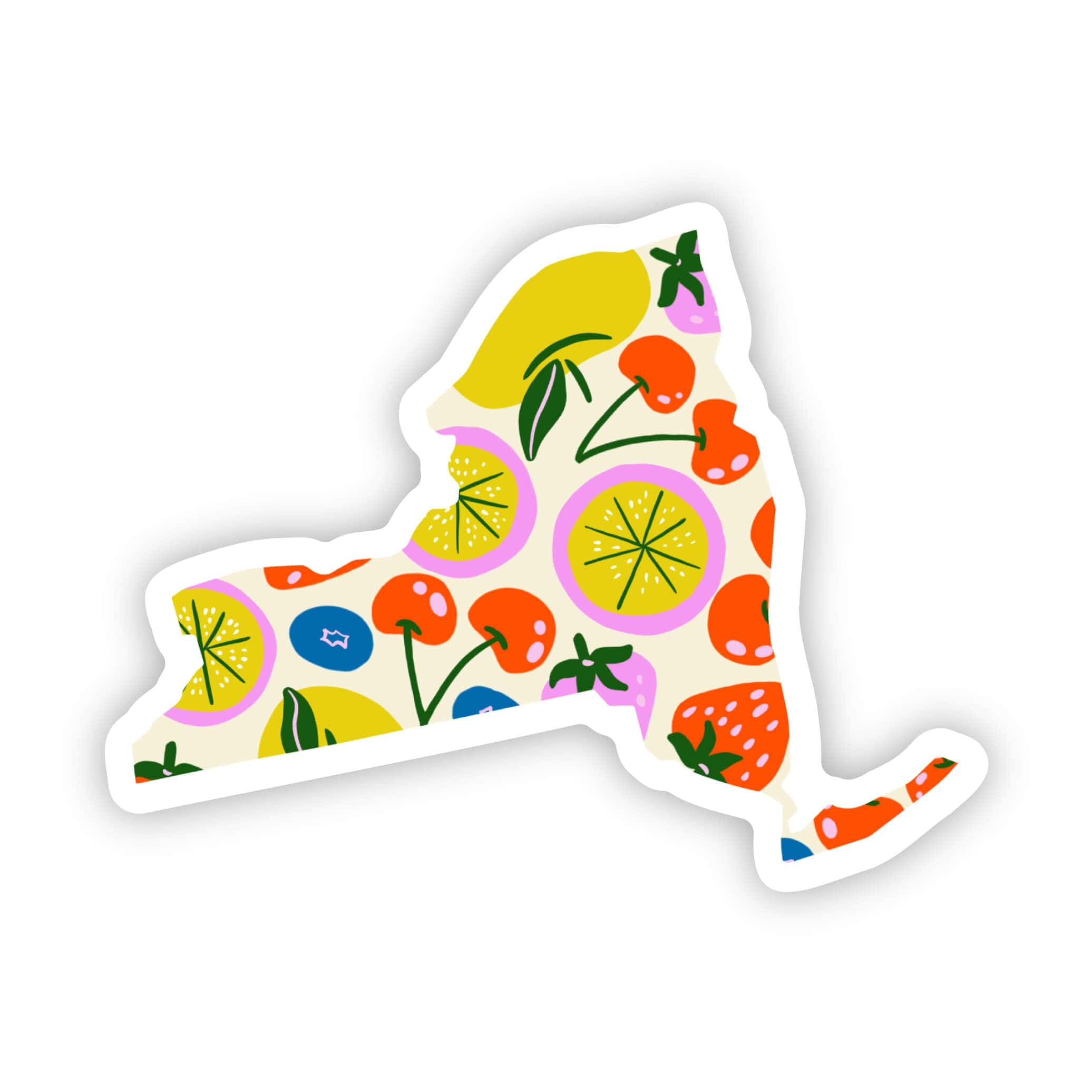  New York Sticker - Cute Fruits、mySite、elrpsem3k
