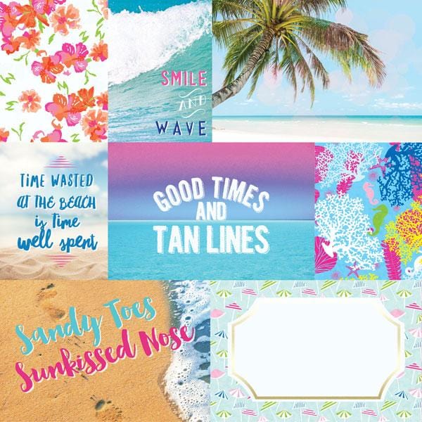  Scrapbook Paper - Paradise Found Tags、mySite、ghnorth