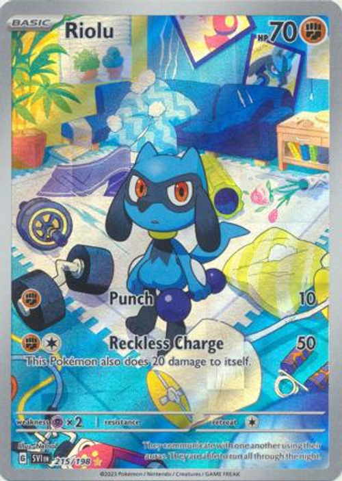 Riolu - 215/198 - Illustration Rare、mySite、waistdrama