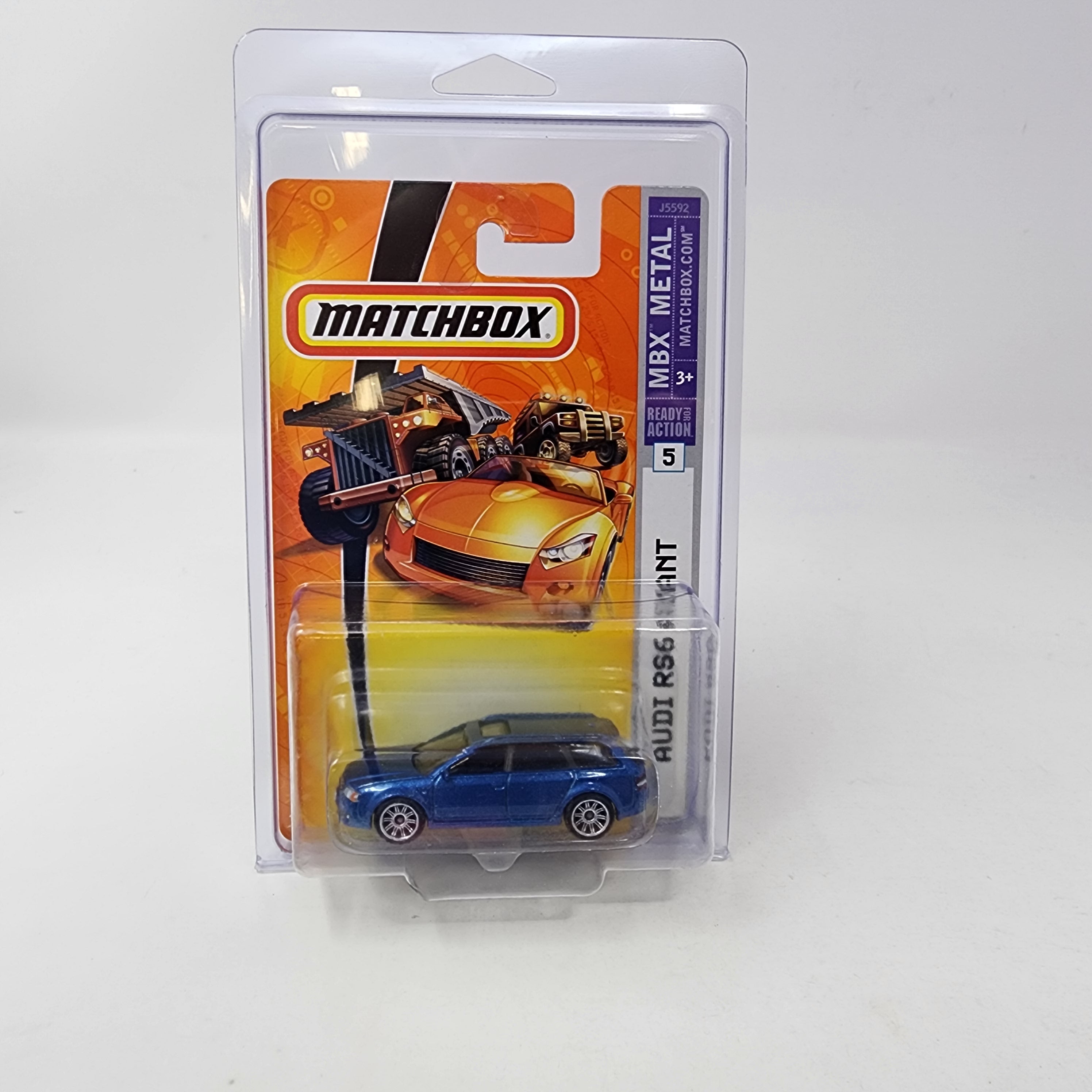 Audi RS6 Avant #5 * BLUE * Matchbox Basic、mySite、hgirdovlk