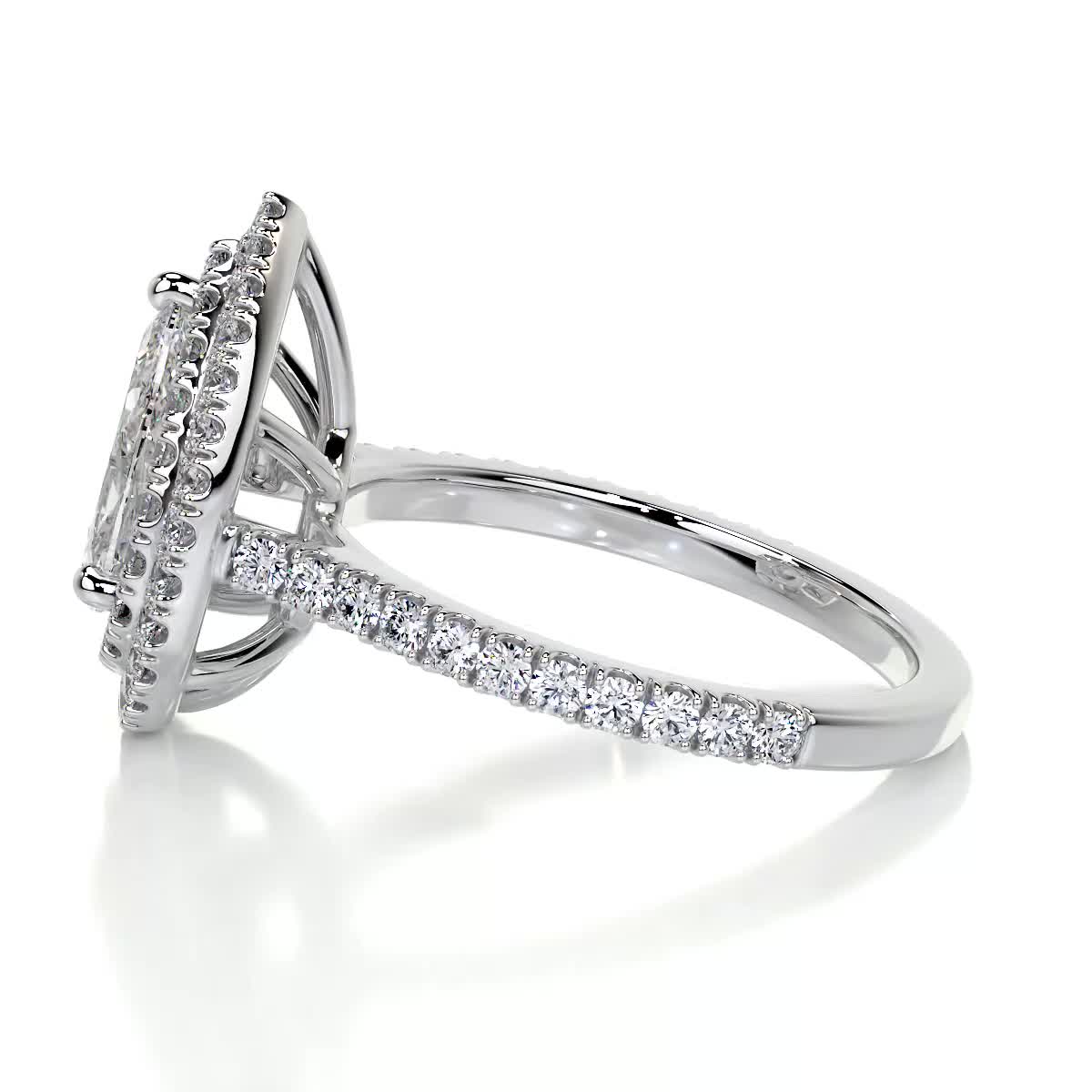 Gloria Diamond Engagement Ring -Platinum、mySite、hinf8tx79
