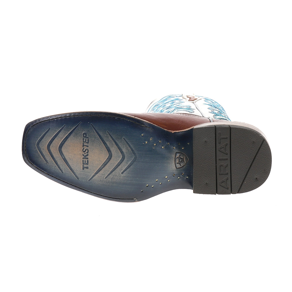 Futurity Blanche Embroidered Square Toe Pull On Cowboy Boots、mySite、gtrtttuynbv