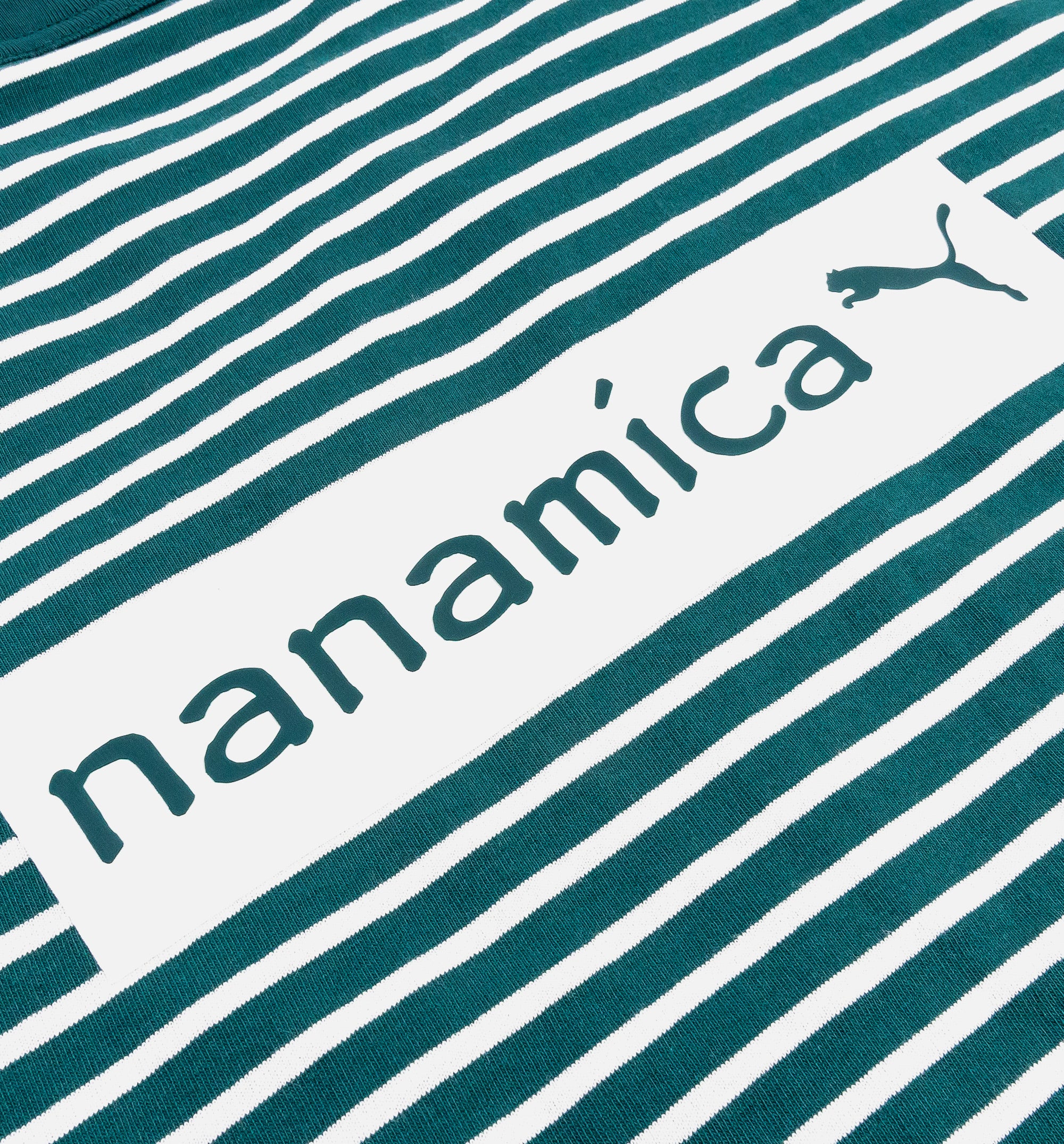 Nanamica Striped Mens Short Sleeve Shirt - Green、mySite、dreamappss