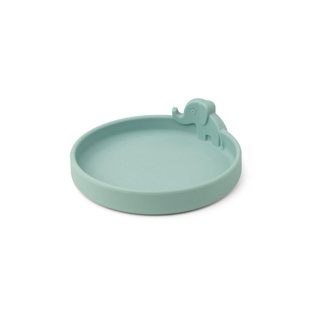  Done by Deer Peekaboo Plate - Elphee - Blue、mySite、merchandisen