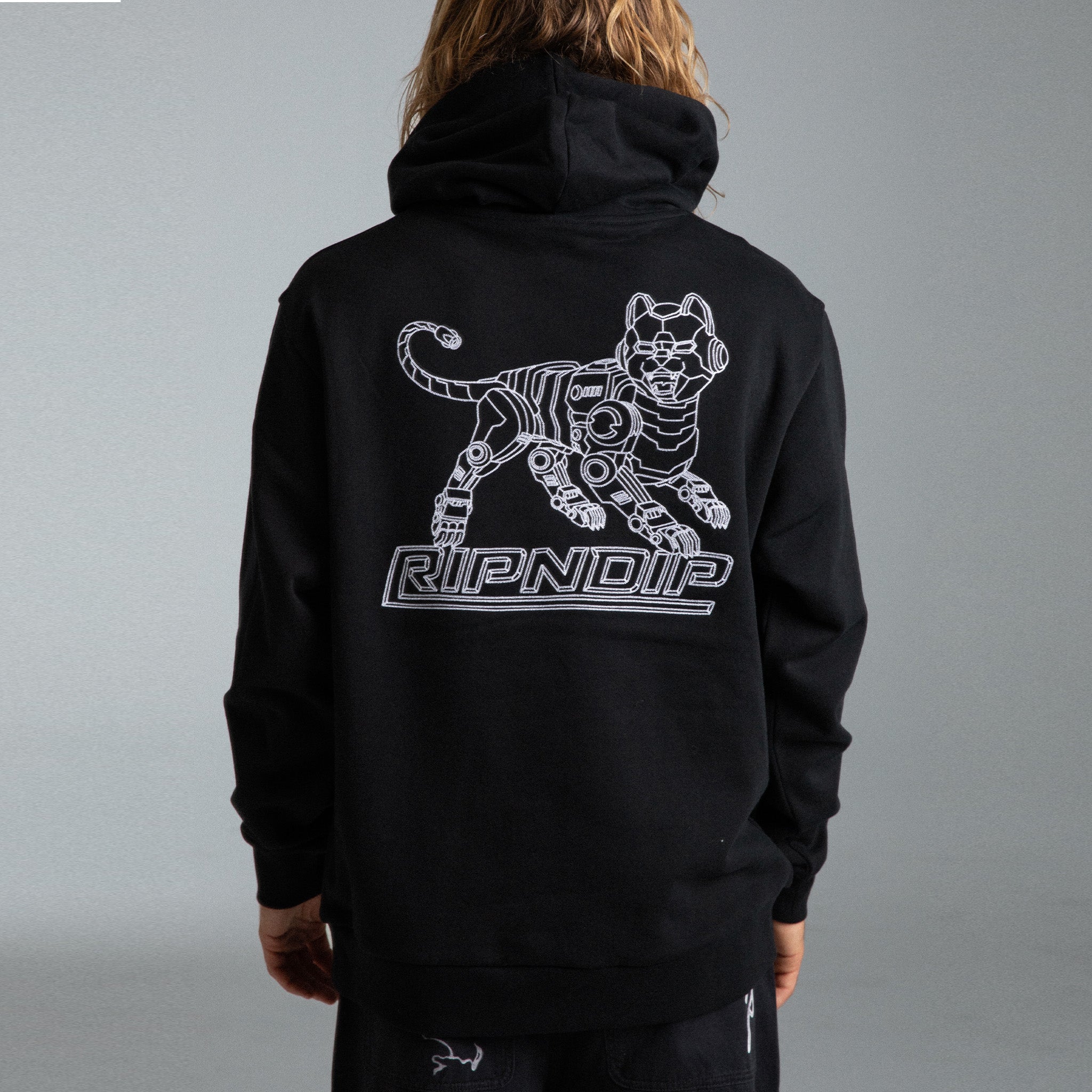  Robo Nerm Hoodie (Black)、mySite、merchandisen