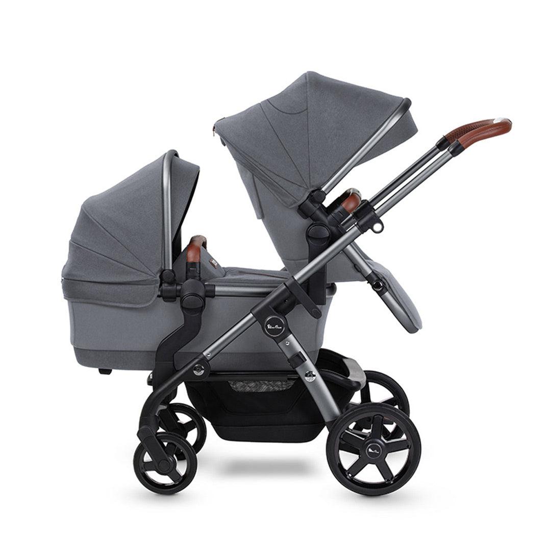  Silver Cross Wave 3 Twin Pushchair - Lunar、mySite、merchandisen