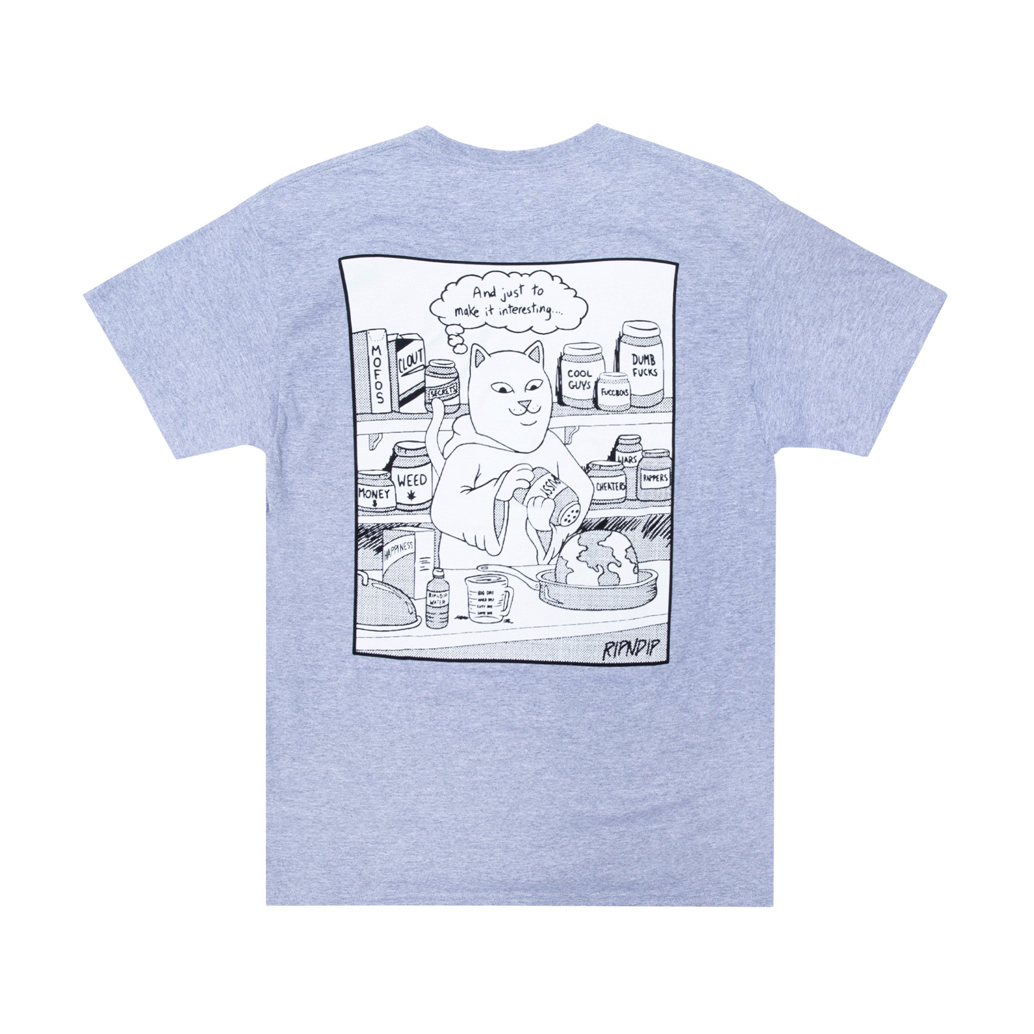  Shake N Bake Tee (Heather Grey)、mySite、merchandisen