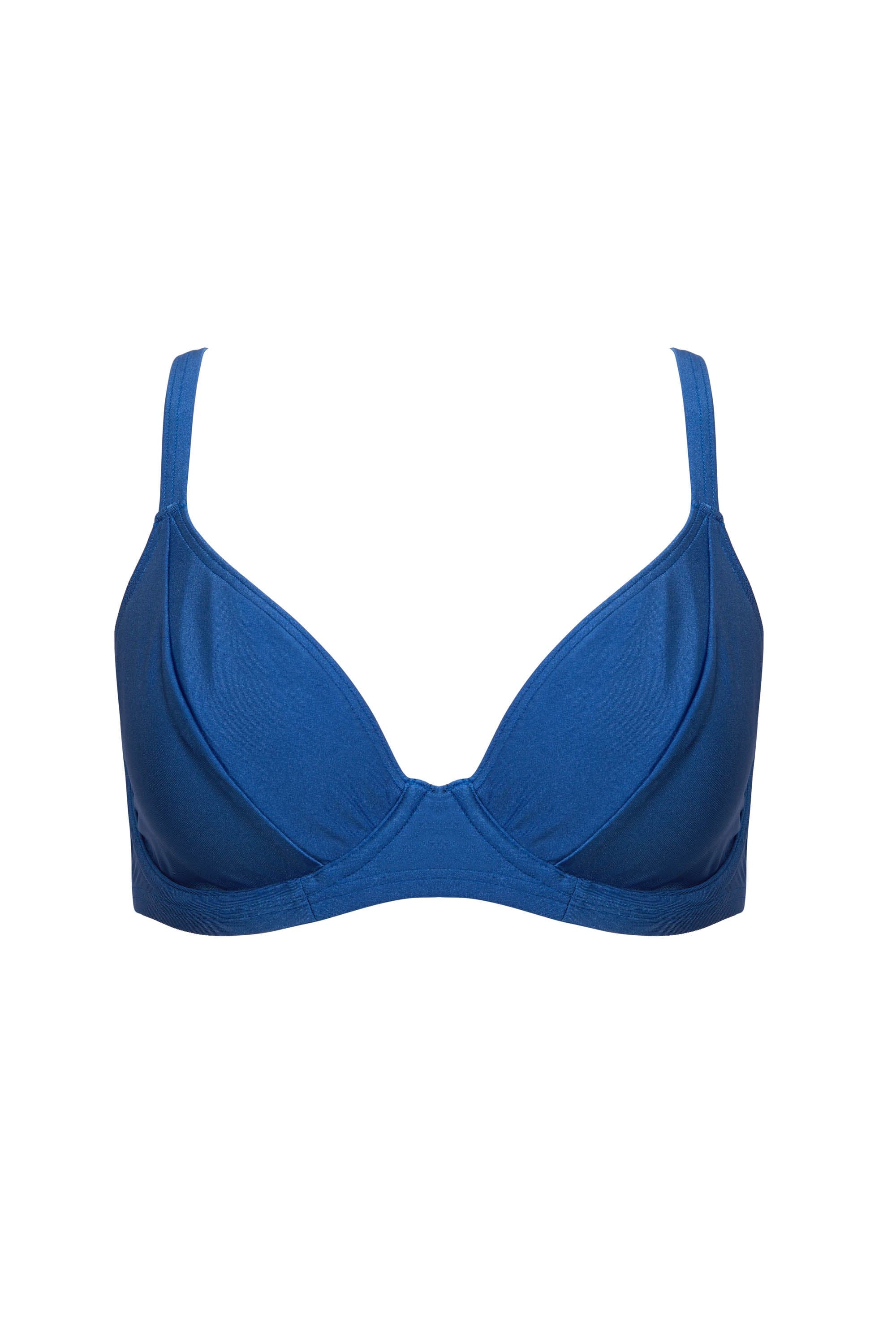 Sadie Fuller Bust Cornflower Blue Underwired Plunge Bikini Top、mySite、bengalsvssteelers