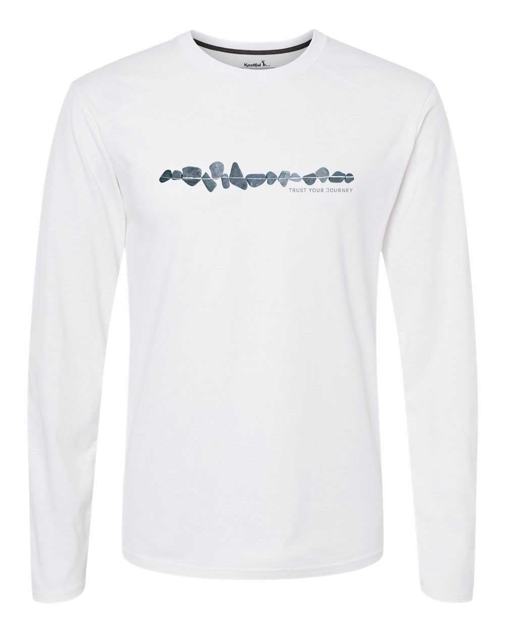 Men’s Trust Your Journey Recycled Bottles Long Sleeves Tee、mySite、topwebapps