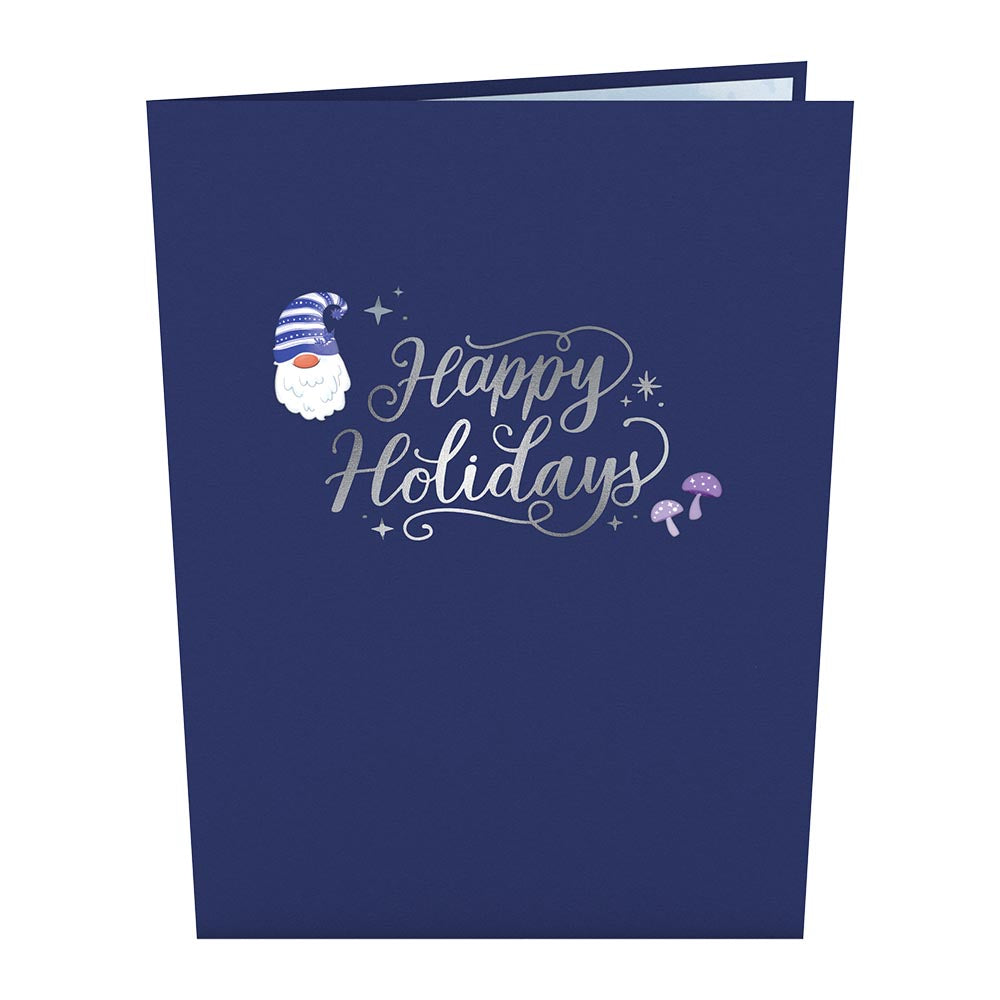 Happy Holidays Gnome Pop-Up Card、mySite、solidvoid