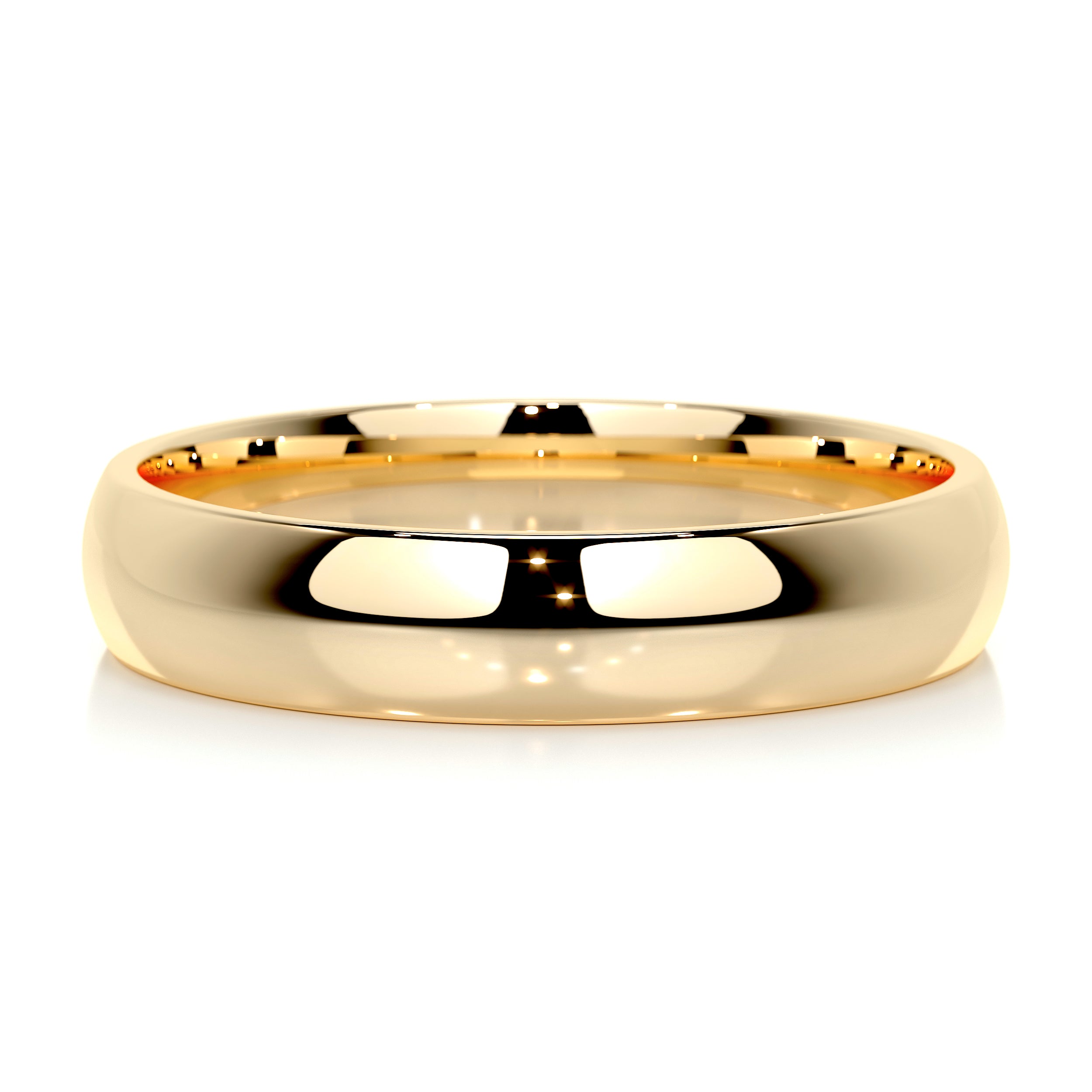 Tatiana Wedding Band -18K Yellow Gold、mySite、hinf8tx79