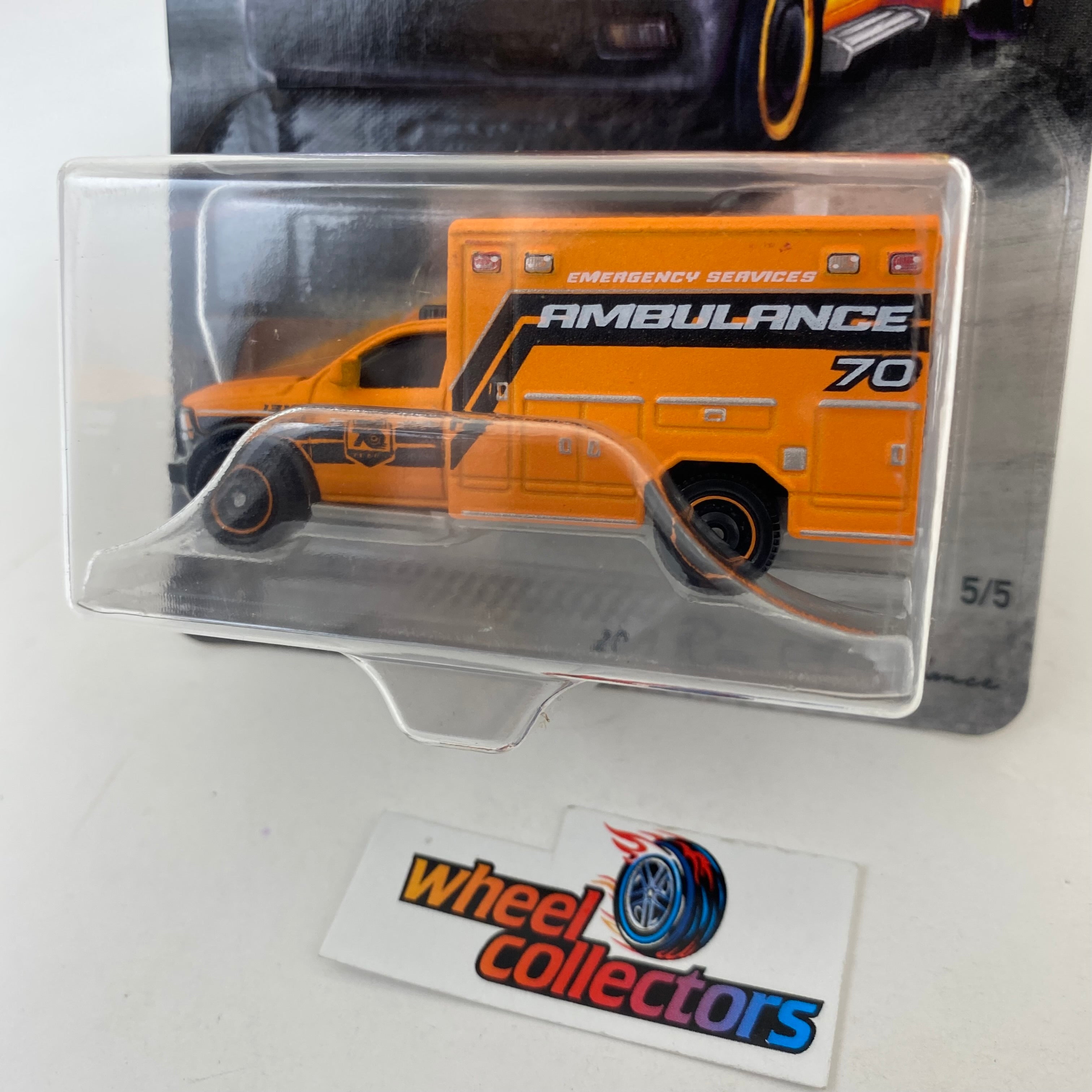 2019 RAM Ambulance #5/5 * ORANGE * 2023 Matchbox Moving Parts 70th Anniversary Edition、mySite、hgirdovlk