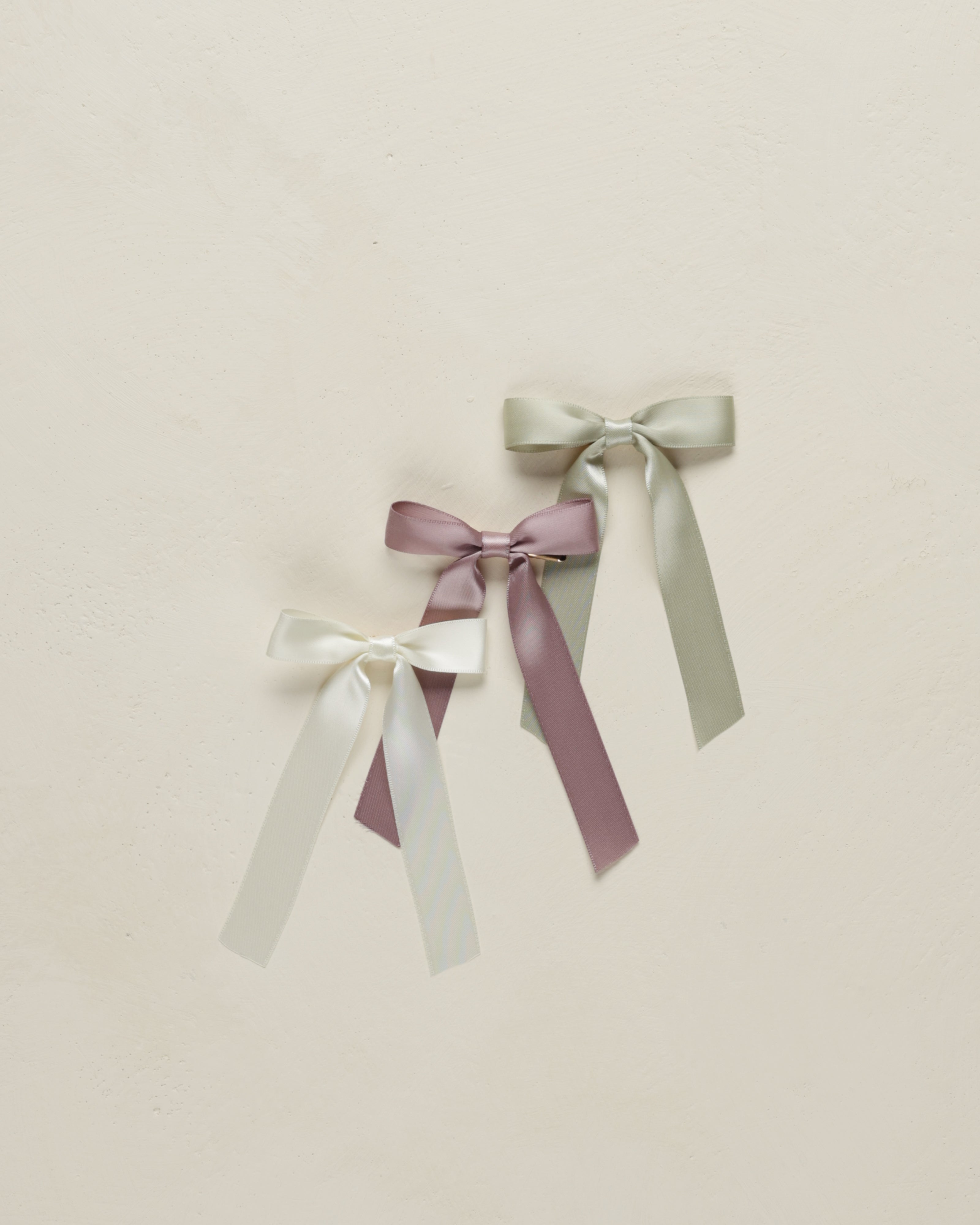  Satin Ribbon Bow || Ivory, Lavender, Sage、mySite、layawaytickets