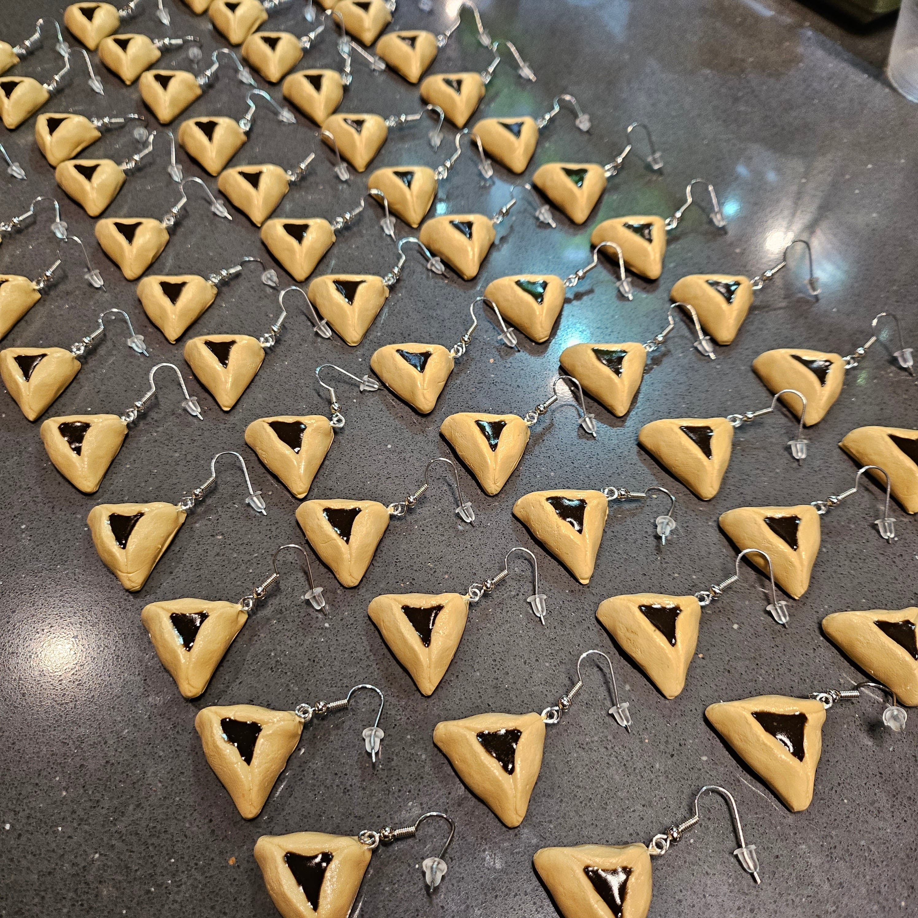 Purim Hamantaschen Earrings、mySite、topwebapps