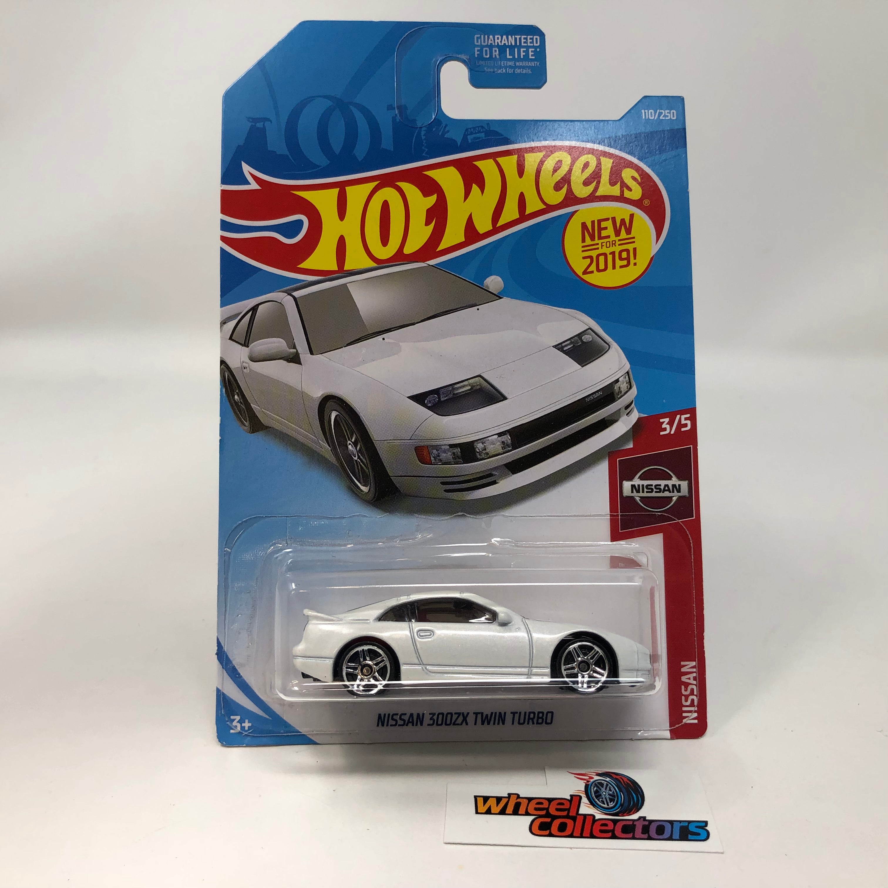 Nissan 300ZX Twin Turbo #110 * WHITE * 2019 Hot Wheels First Edition、mySite、hgirdovlk