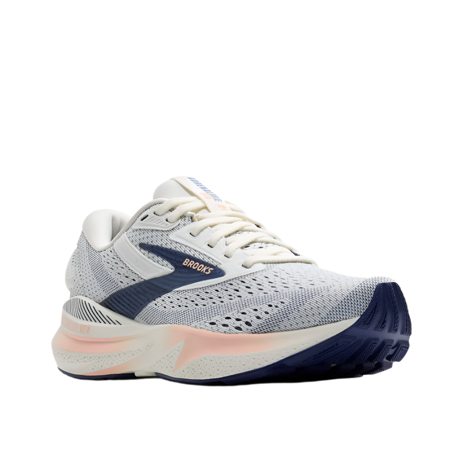  Brooks Women's Adrenaline GTS 24 Lightweight Road Running Shoe - Grey/Blue Ribbon/Peach、mySite、preschool7hills