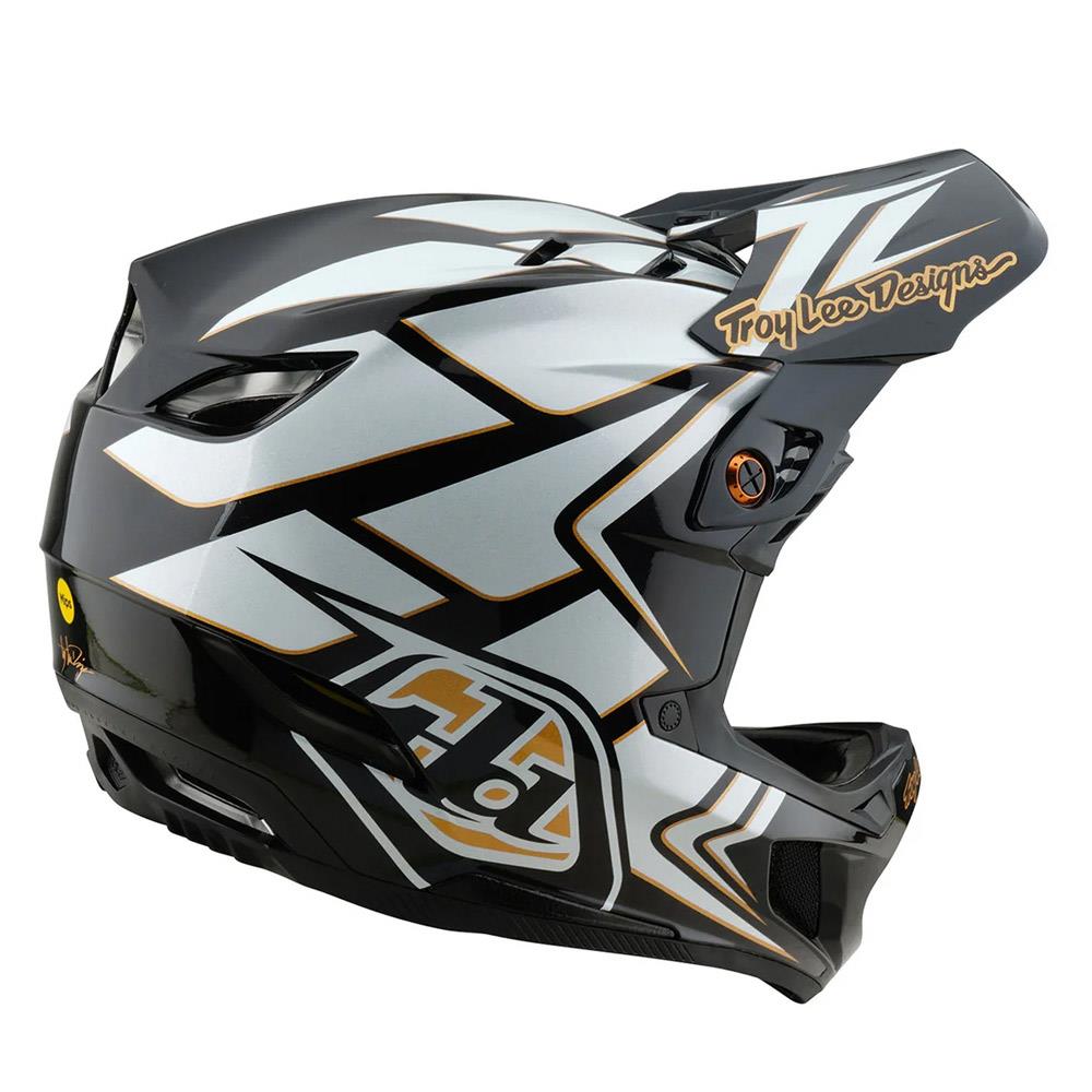  Troy Lee D4 Composite MIPS Race Helmet - Ghostwing White、mySite、merchandisen