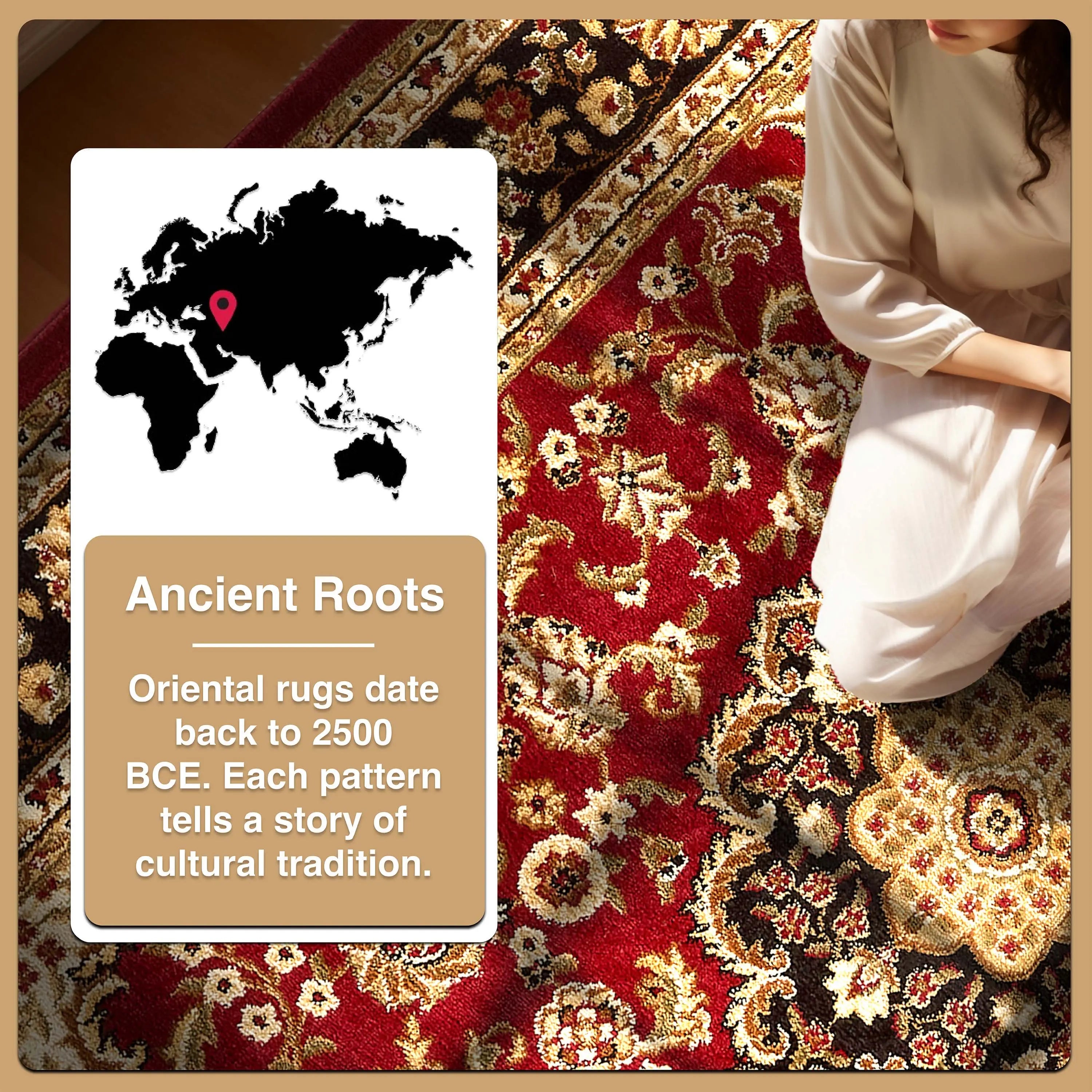 Medallion Kashan Red Traditional Rug、mySite、gigharbornorthrealestate