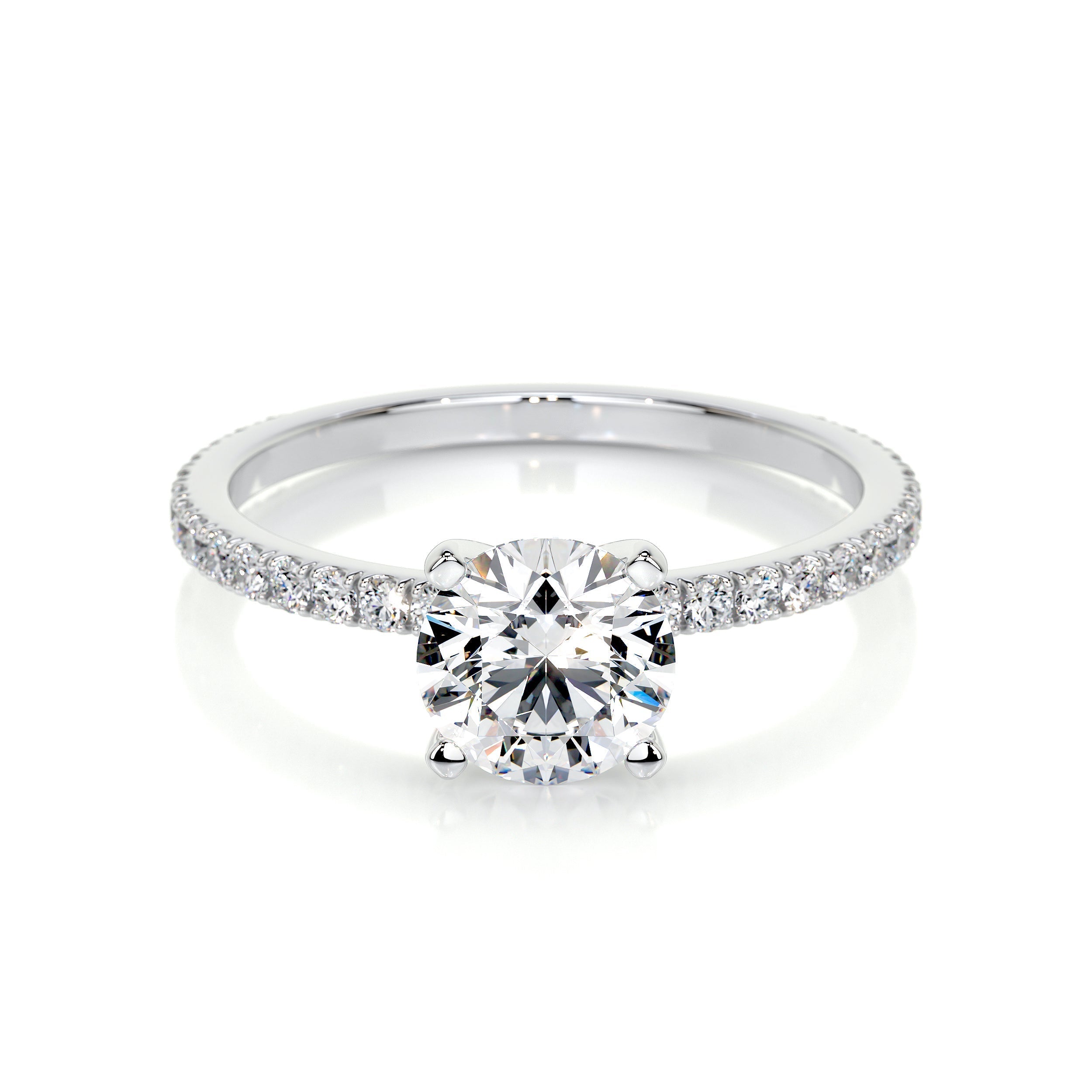 Stephanie Lab Grown Diamond Ring -14K White Gold (RTS)、mySite、hinf8tx79