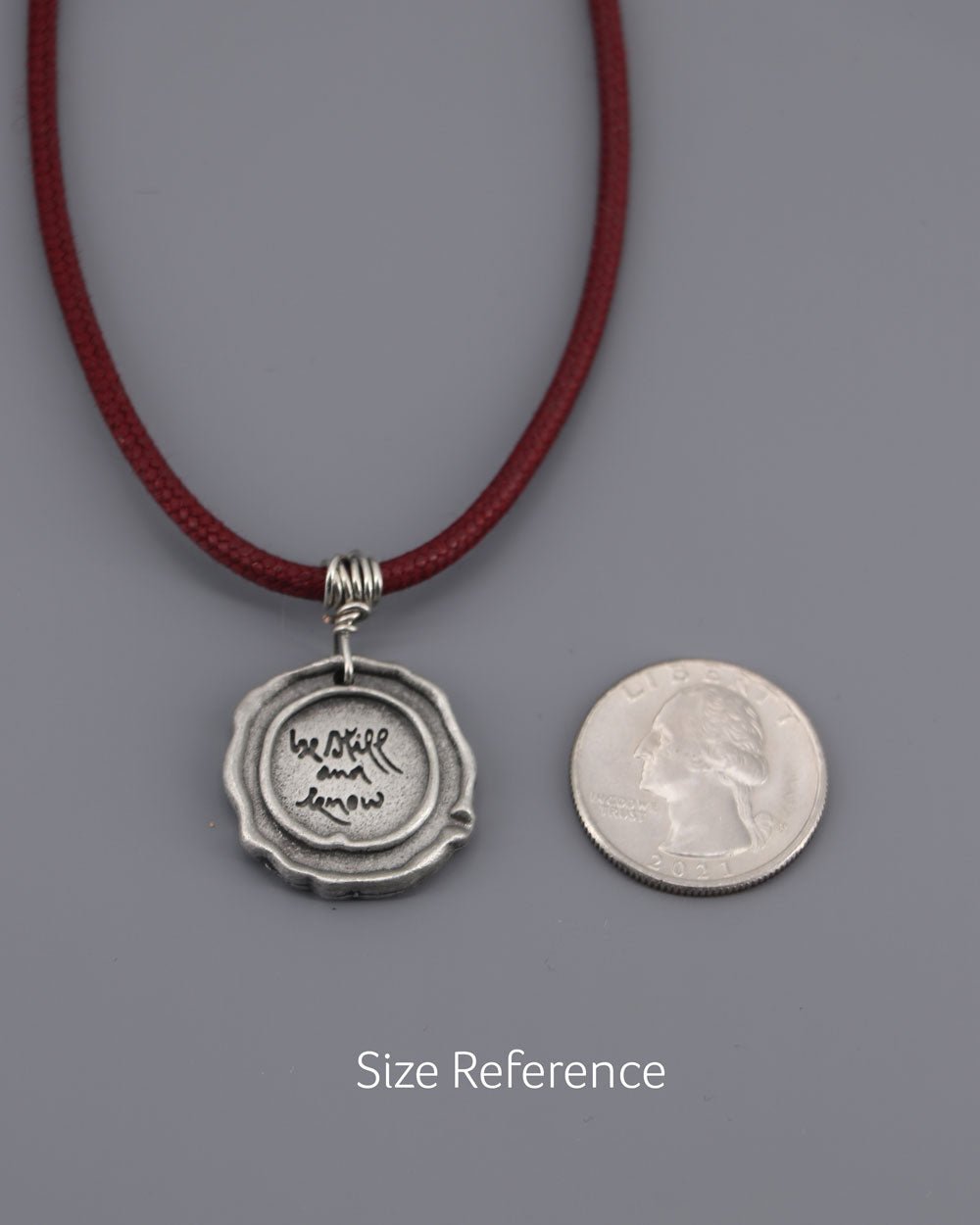 Thich Nhat Hanh Be Still and Know Pendant Necklace、mySite、topwebapps