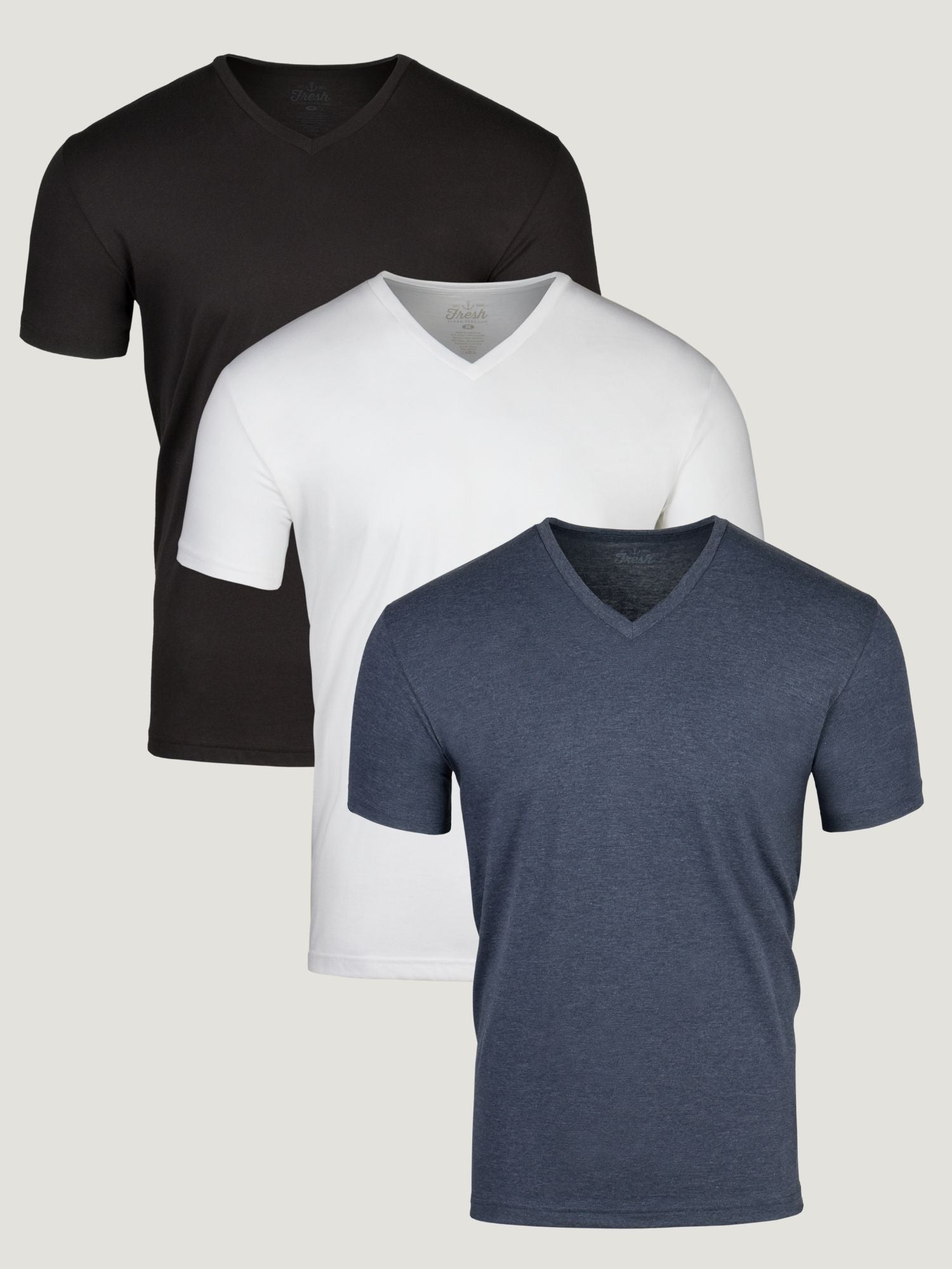  Tee Box V-Neck 3-Pack、mySite、ghnorth