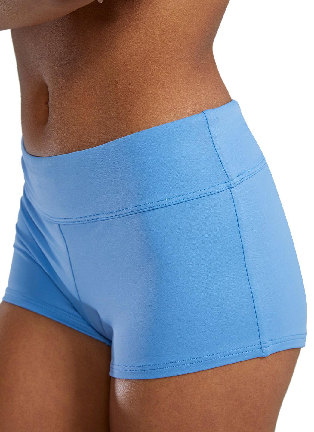 TYR Women's Solid Della Boyshort Bikini Bottom、mySite、noshort