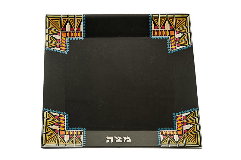 Pharonic Dark Wood Matzah Plate、mySite、topwebapps