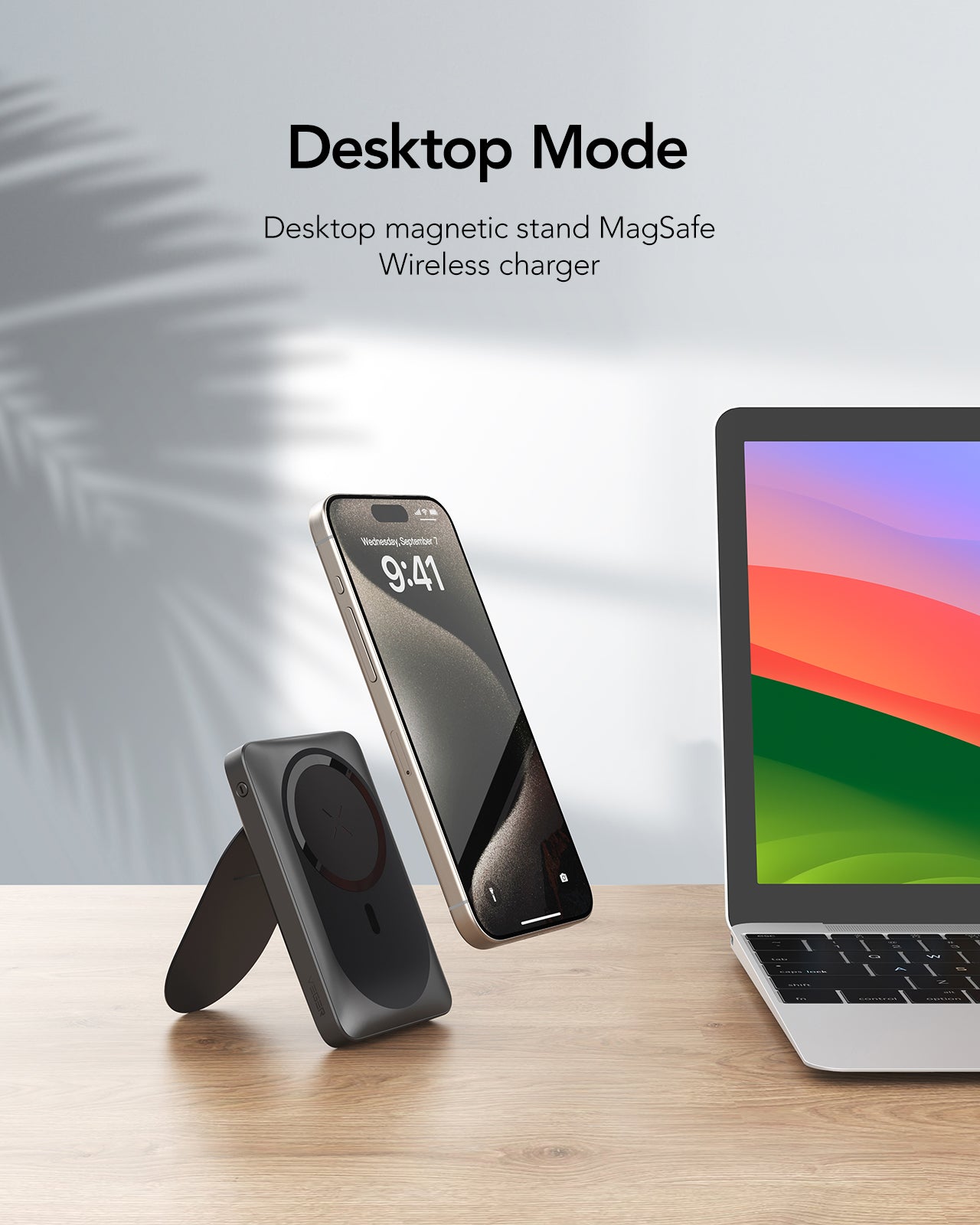 Magnetic Wireless Power Bank PD 20W、mySite、fannypackpong