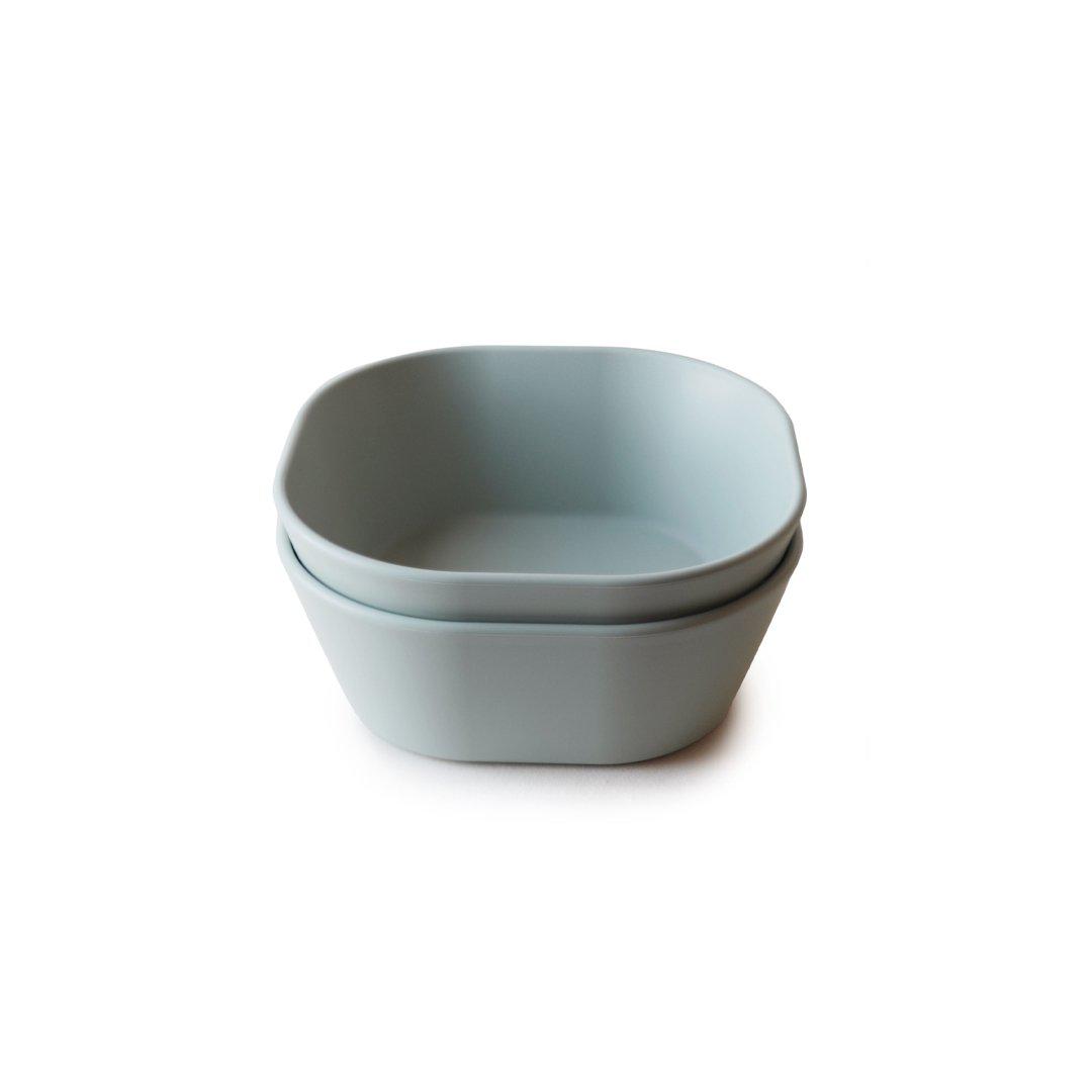  Mushie Square Dinnerware Bowls - Sage - 2 Pack、mySite、merchandisen