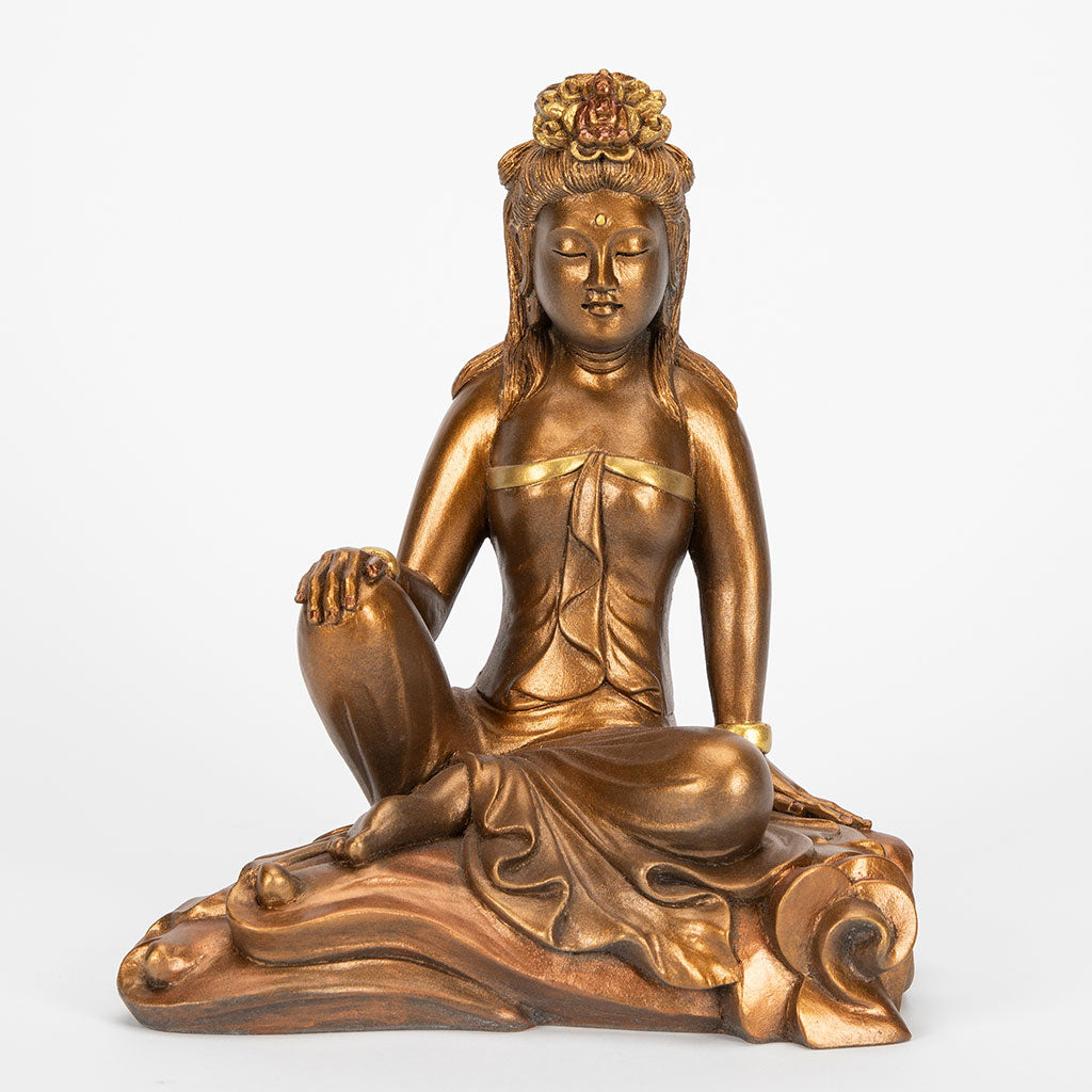 Small Kuan Yin Royal Ease Statue、mySite、topwebapps