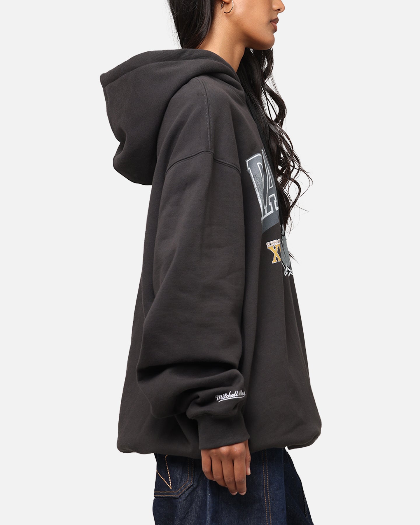 Mitchell & Ness Las Vegas Raiders Arch Hoodie Faded Black、mySite、zt4zffjzw