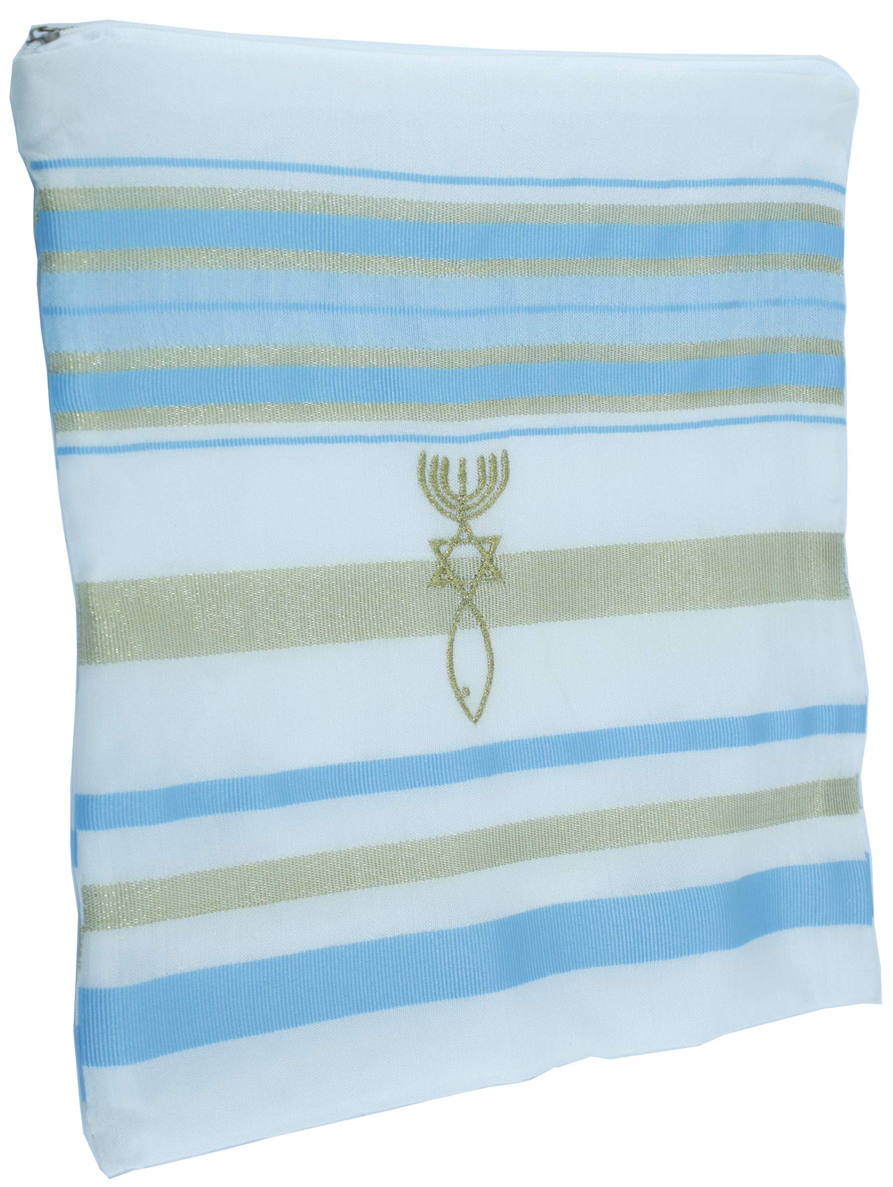 New Covenant Prayer Shawl Tallit English/Hebrew with Matching Case、mySite、topwebapps