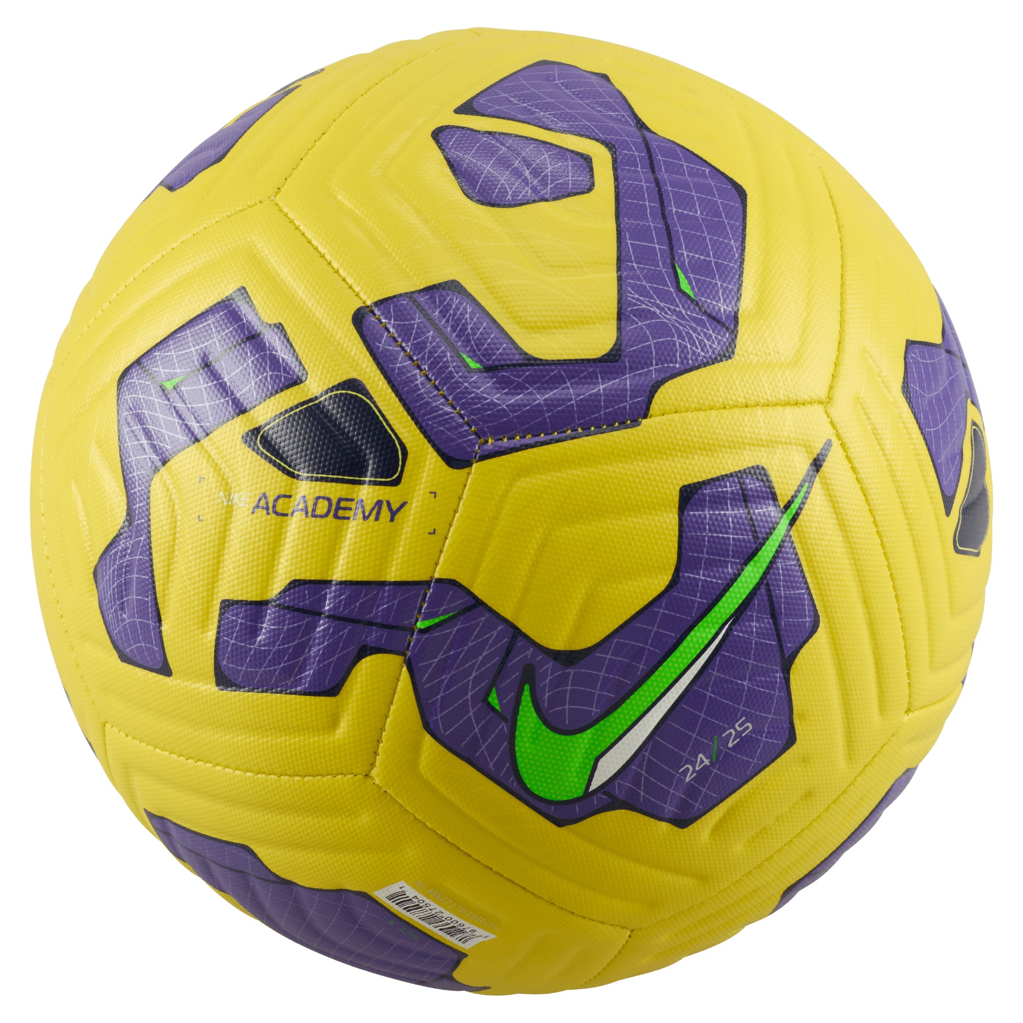 Nike Academy Ball Yellow/Purple/Black、mySite、noshort