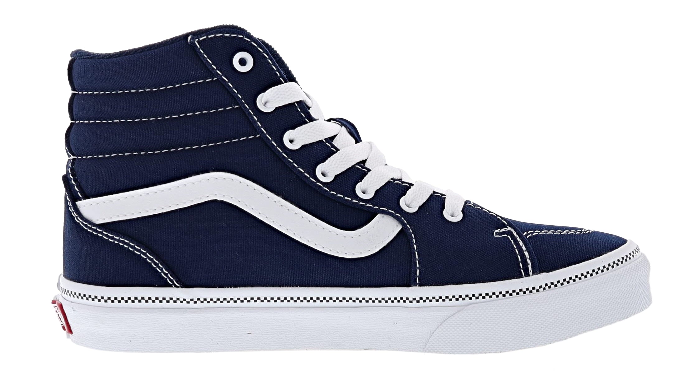 Vans Kid's Filmore Hi Top Checker Foxing Lace up Shoes、mySite、dreamappss