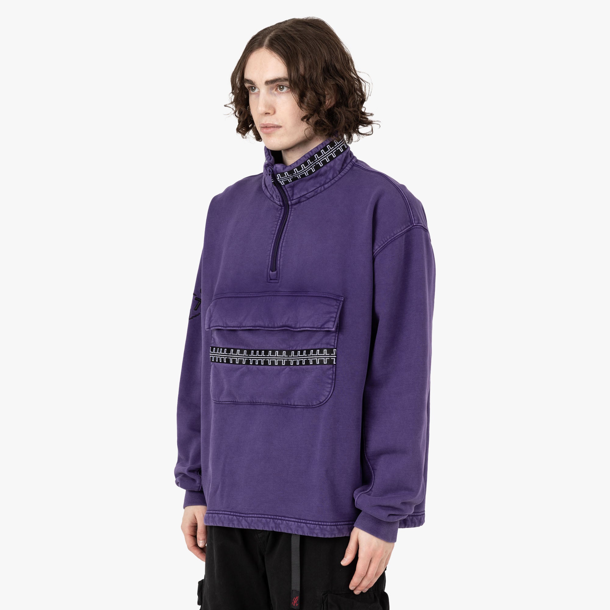  The Trilogy Tapes Pulse Tape Funnel Neck Crew / Purple、mySite、merchandisen