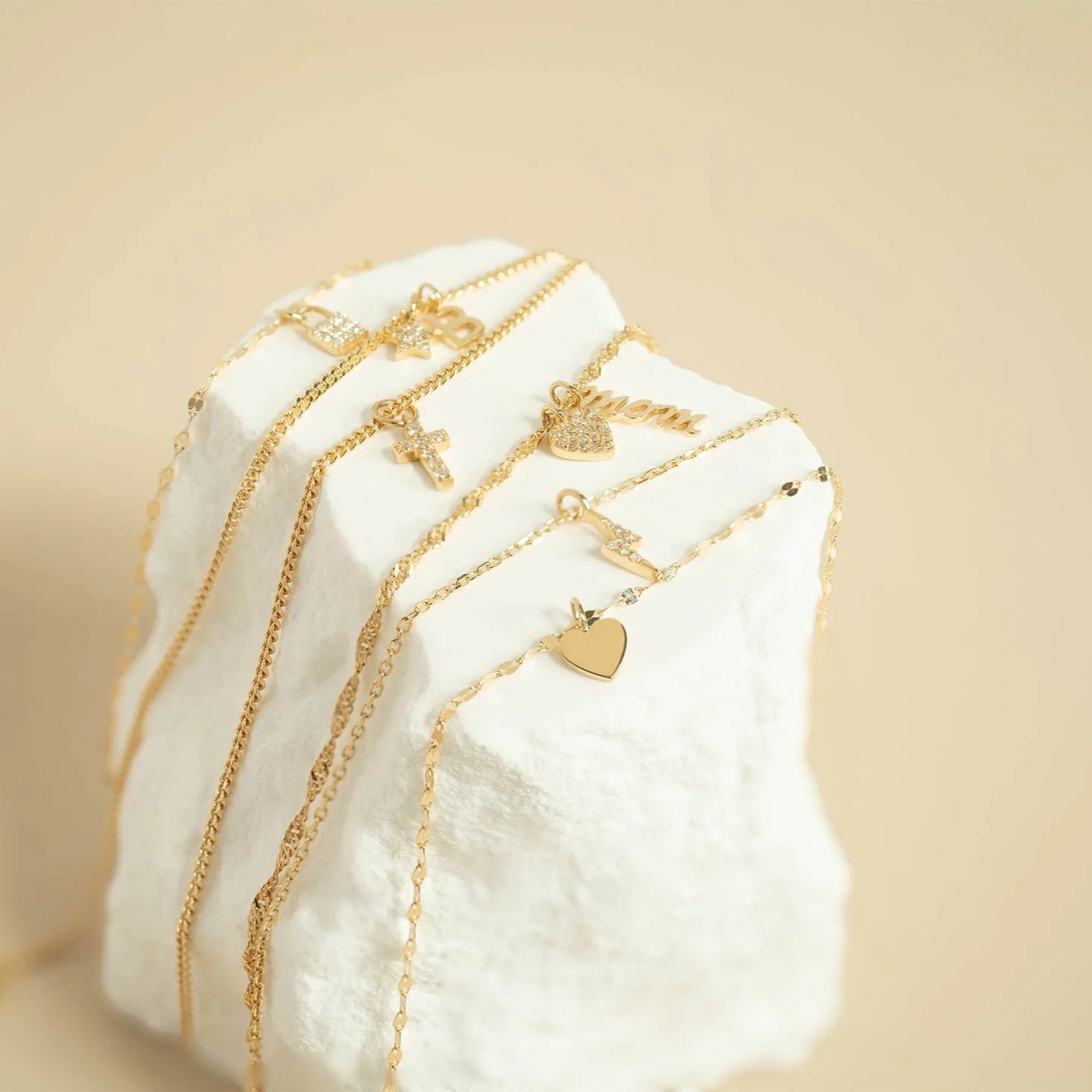 2.0 mm Lip Chain 14K Solid Gold Permanent Jewelry - By the Inch / PMJ0017、mySite、dreamappss