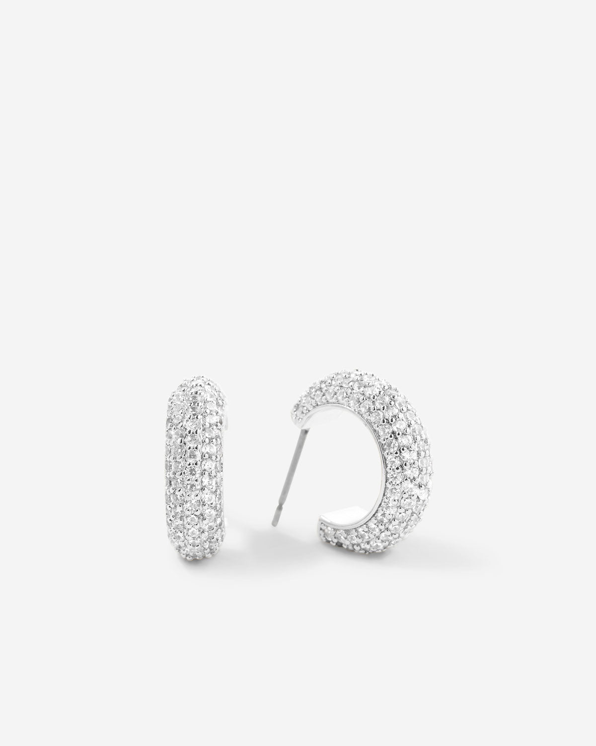 Unstoppable Pave Mini Hoop Earrings、mySite、hinf8tx79