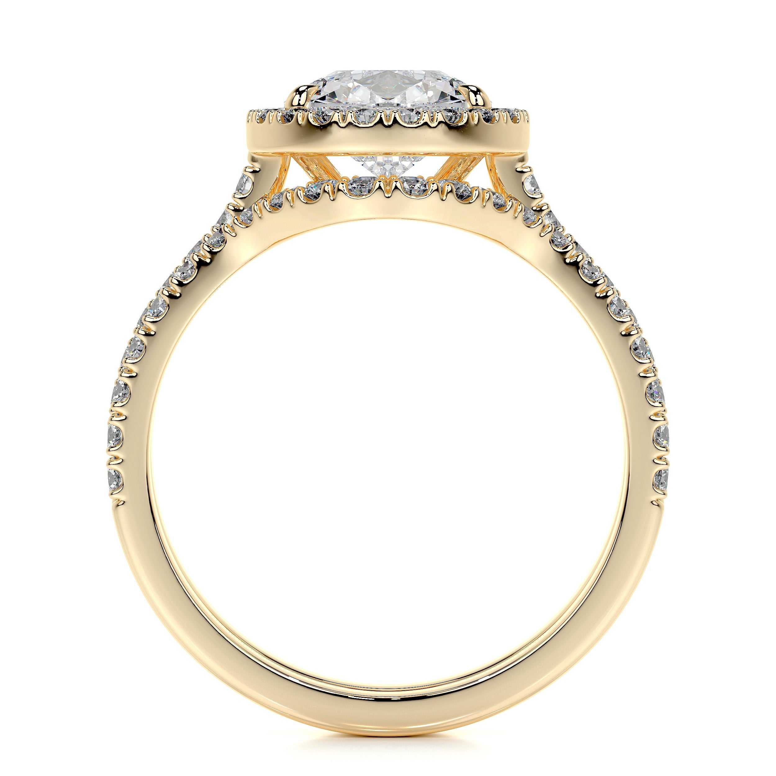 Sophia Lab Grown Diamond Bridal Set -18K Yellow Gold、mySite、hinf8tx79