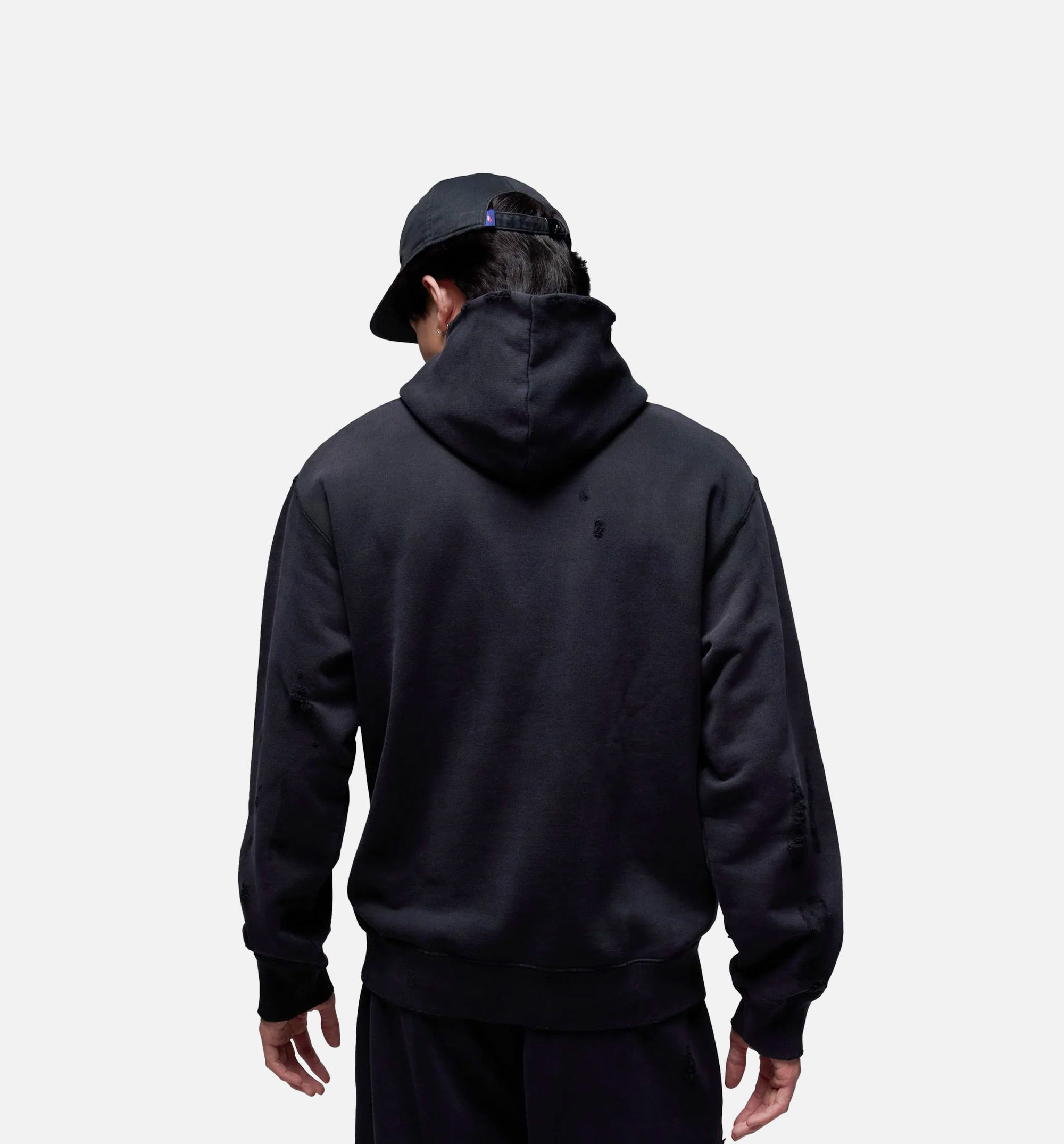 Rare Air Fleece Pullover Mens Hoodie - Black/Red、mySite、dreamappss
