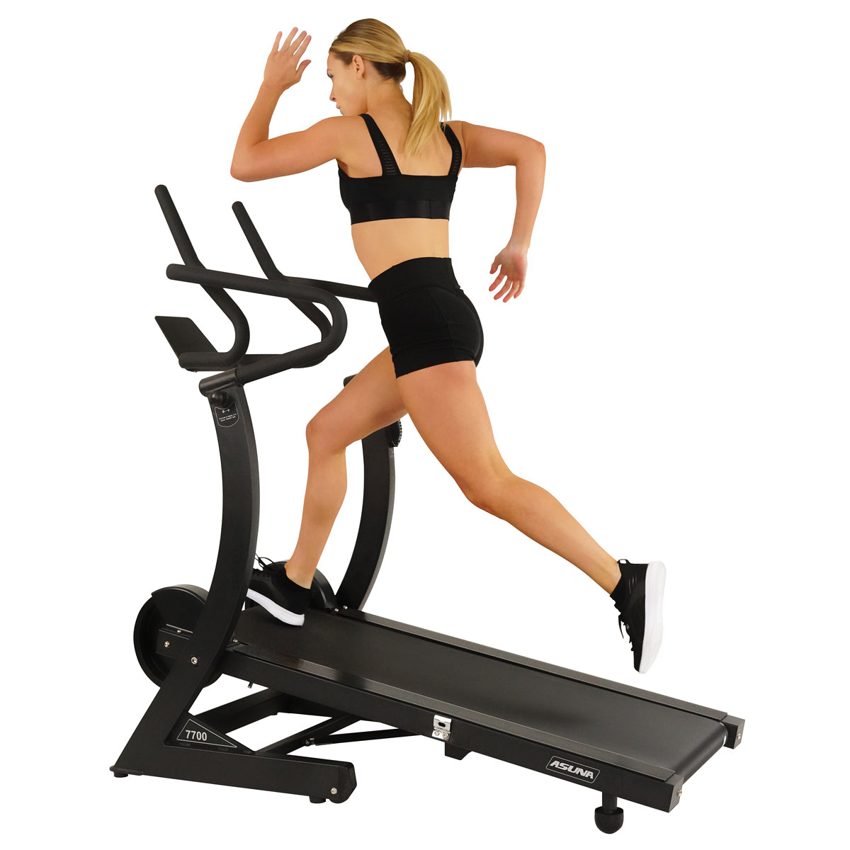  Asuna Heavy Duty Manual Treadmill w/ Incline, 400 LB High Weight Capacity、mySite、ghnorth